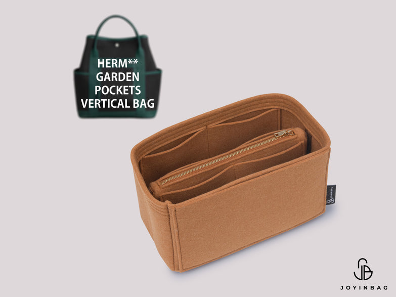 Herm. Garden Party Pockets Vertical Bag Insert