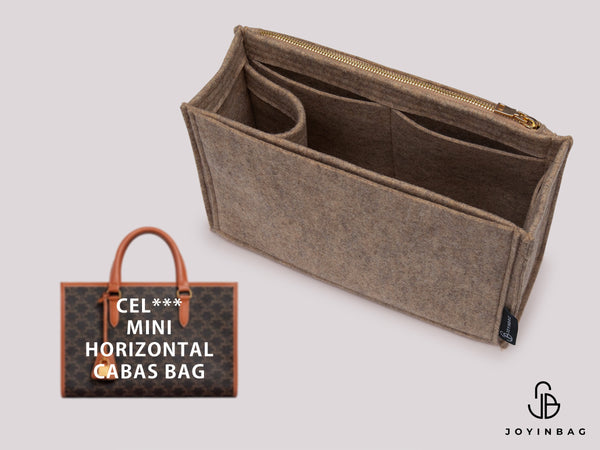 Cel. Mini Horizontal Cabas Bag Insert