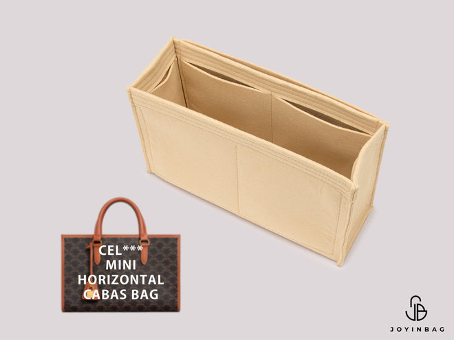 Cel. Mini Horizontal Cabas Bag Insert