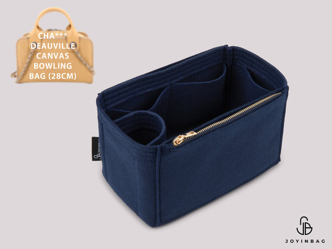 Cha. Deauville Canvas Bowling (28cm) Bag Insert