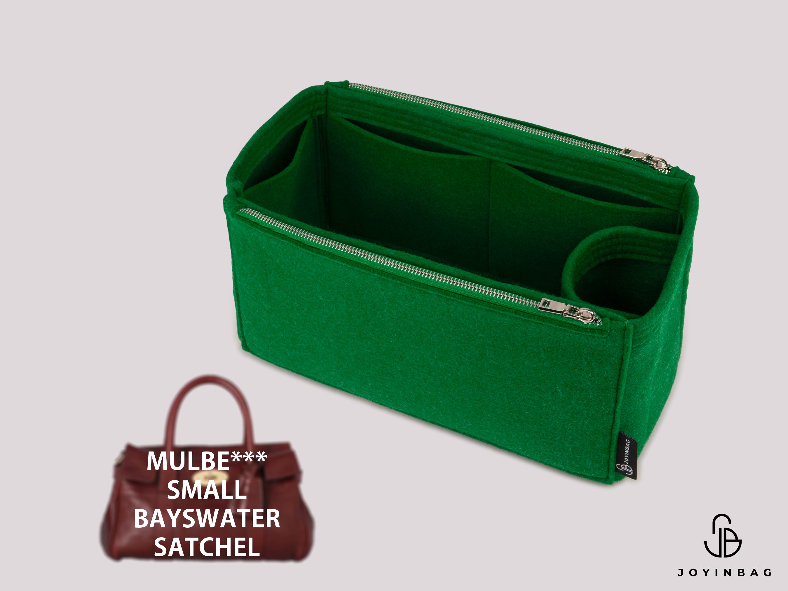 Mulbe. Bayswater Satchel Small Bag Insert