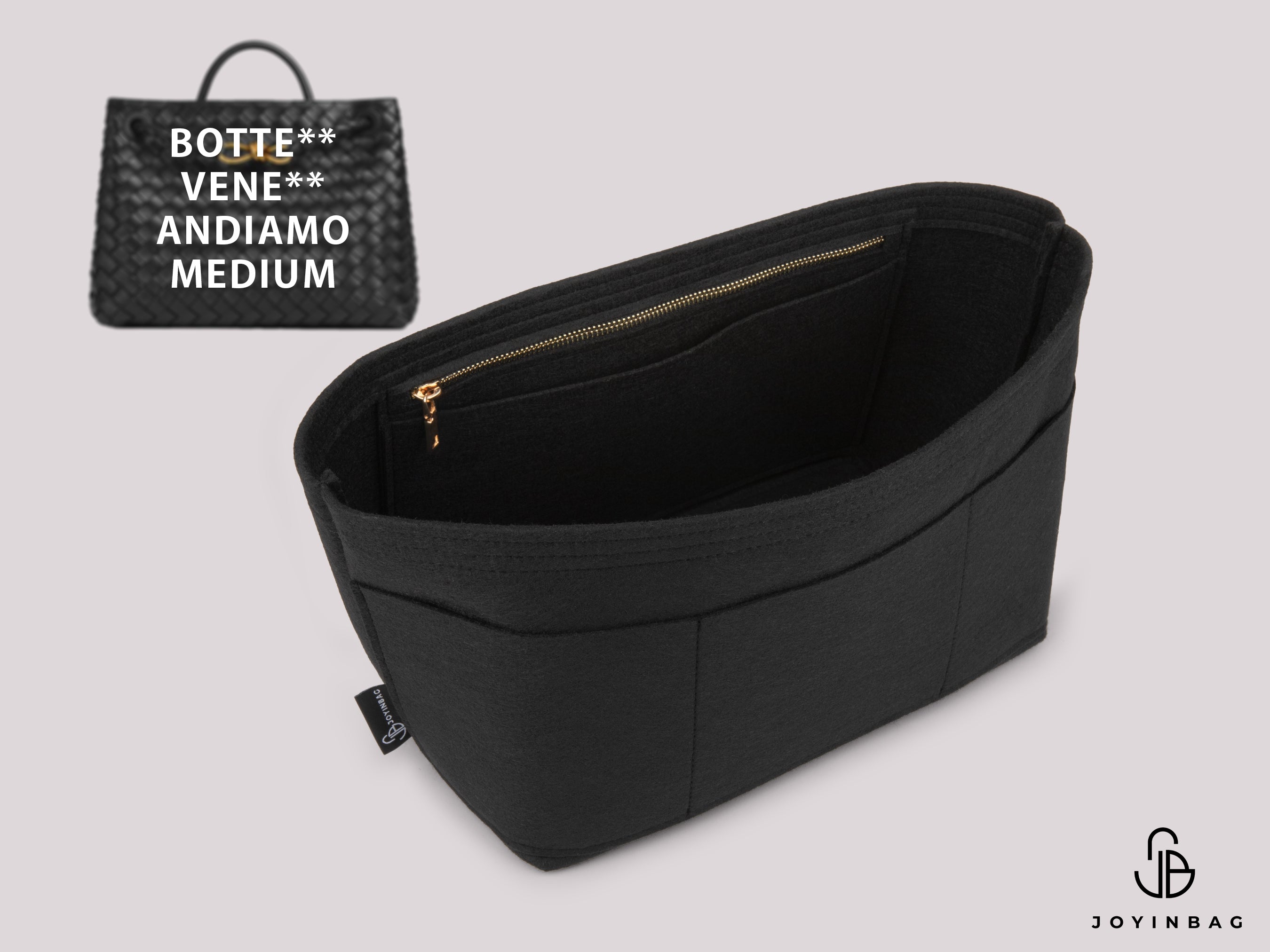 Botte. Vene. Andiamo Medium Bag Insert