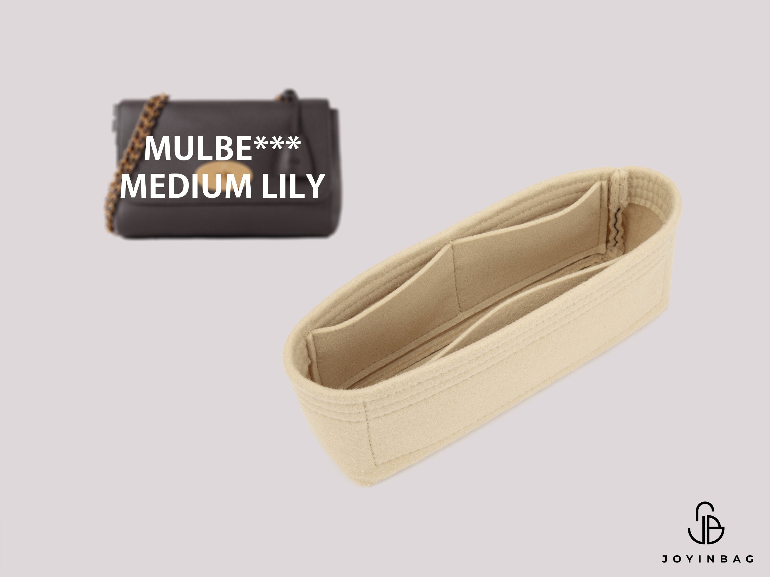 Mulbe. Medium Lily Bag Insert