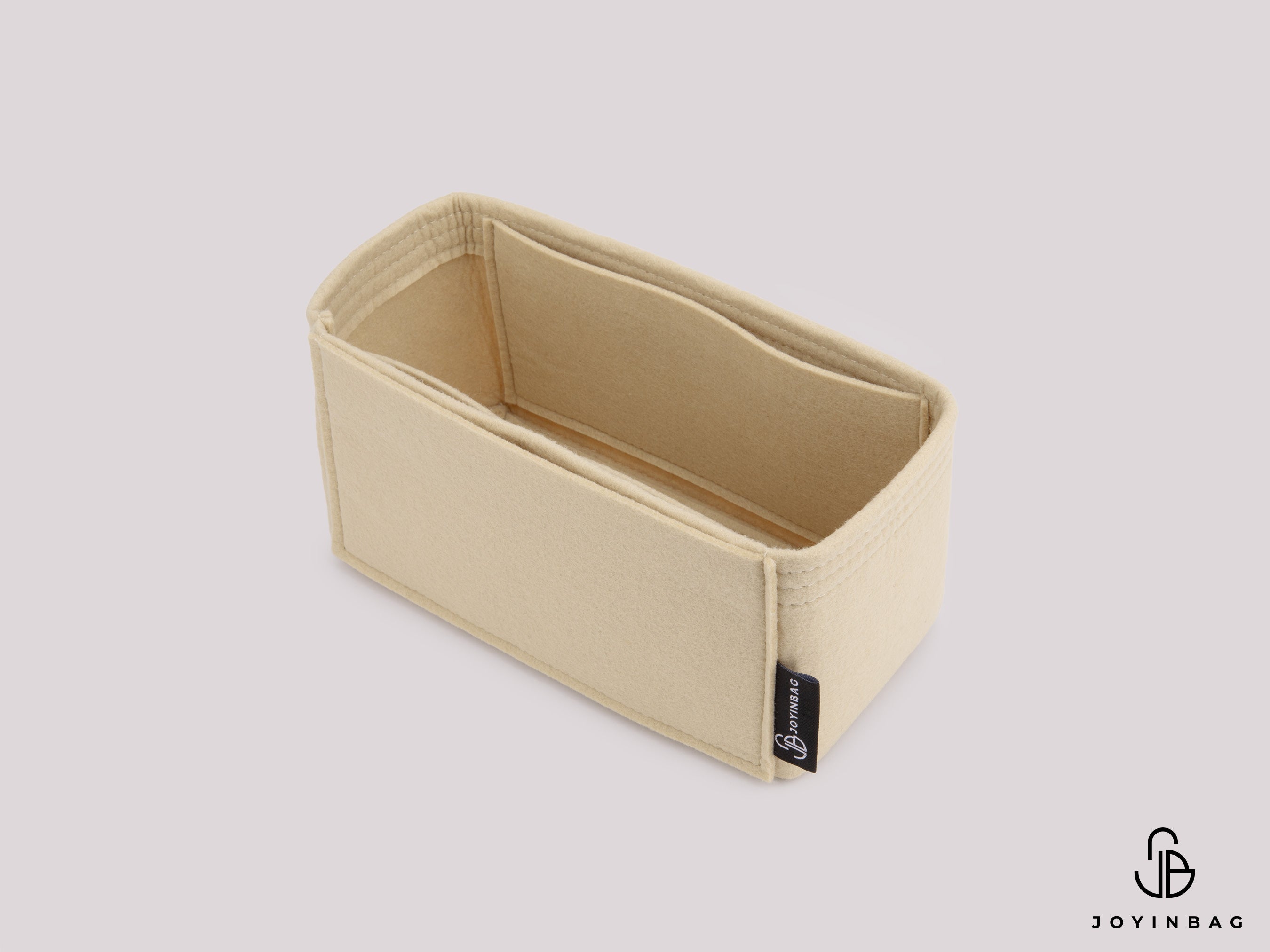 Cuyana East West Easy Tote Bag Organizer Insert, Felt Purse Organizer for Easy Tote