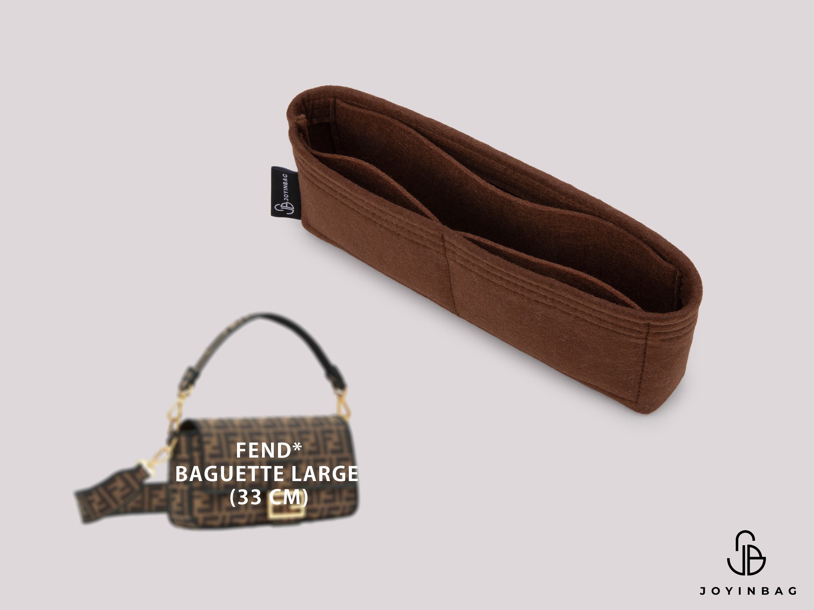 Fend. Baguette Large (33 cm) Bag Insert