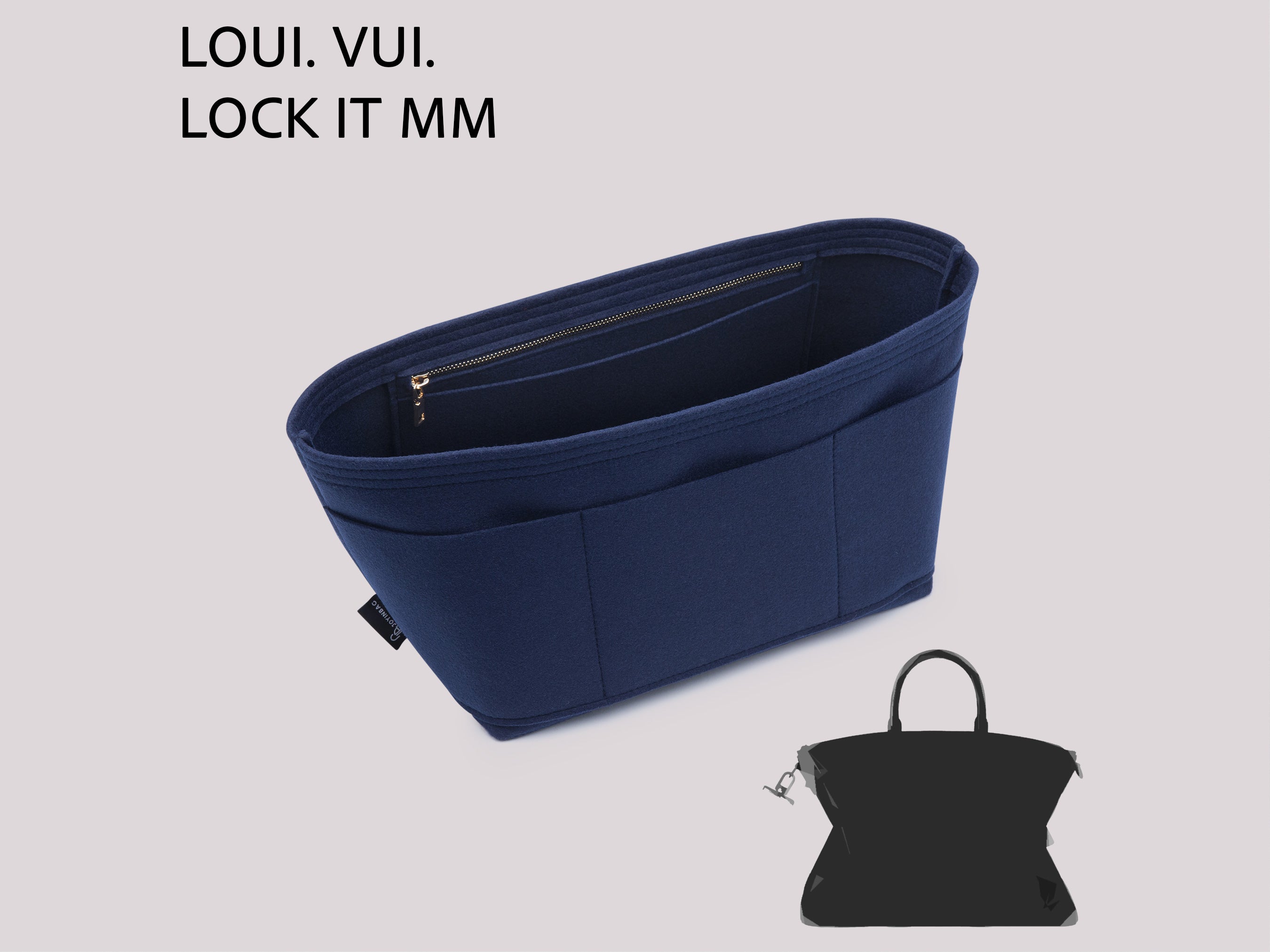 Louis Vuitton Lock It MM Bag Organizer