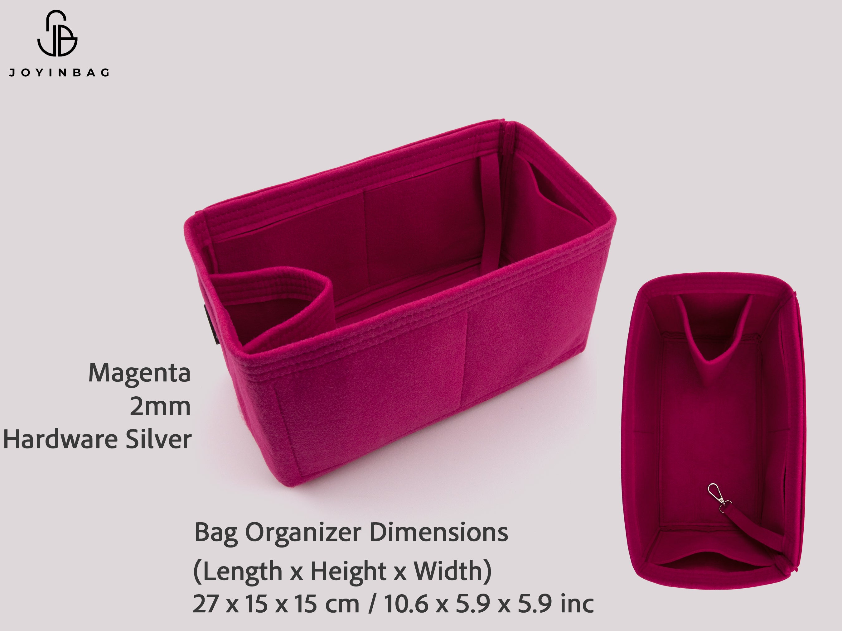 Clearance Bag Organizer Insert by Size Felt Purse Insert Multi Model