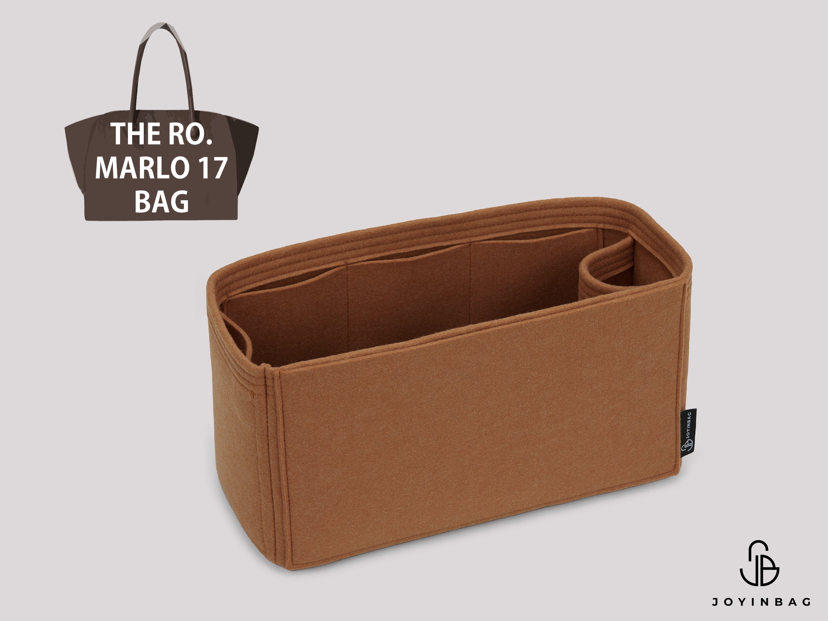 Marlo 17 Bag Organizer – 2mm/3mm Felt Insert