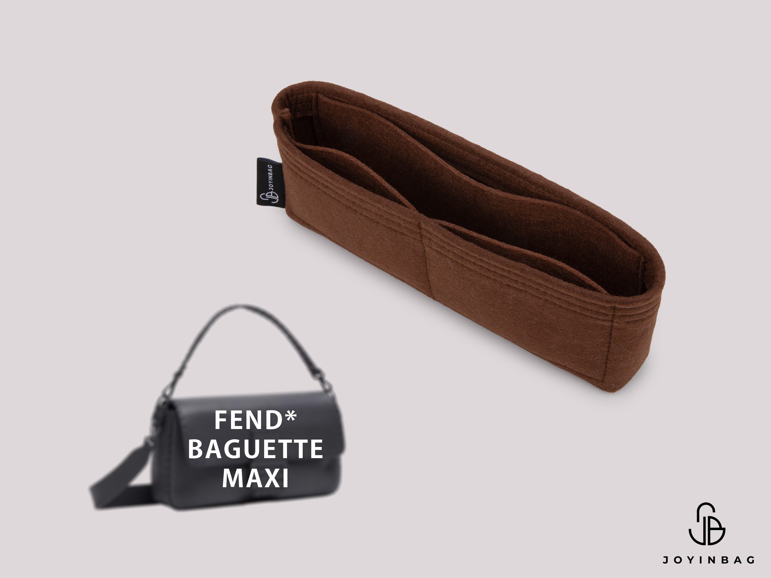 Fend. Baguette Maxi Bag Insert