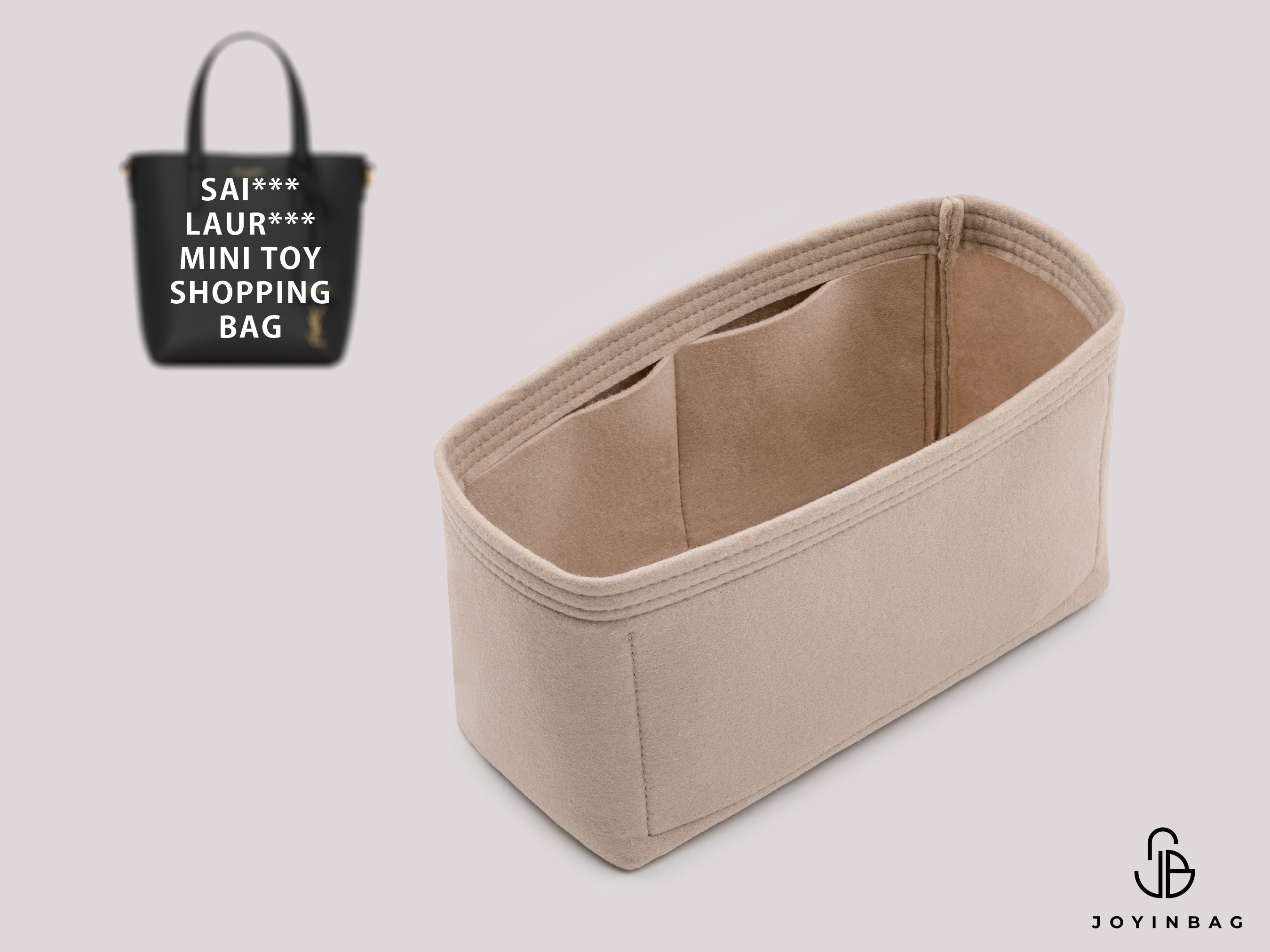 YSL Mini Toy Shopping Bag Organizer – Compact Inside Storage Solution