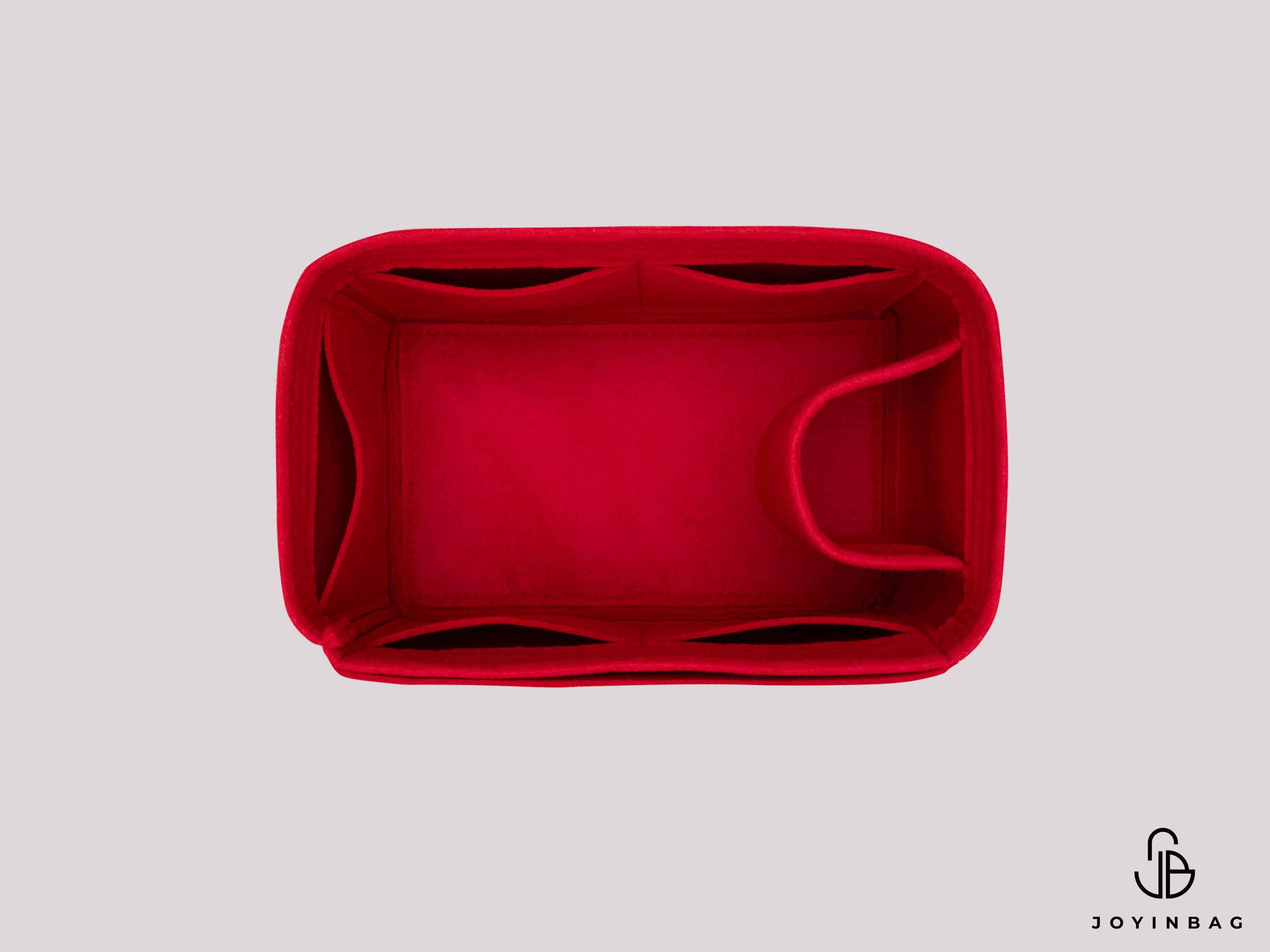 Bottega Veneta Small Andiamo Bag Organizer Insert – Felt Liner with Bottle Holder