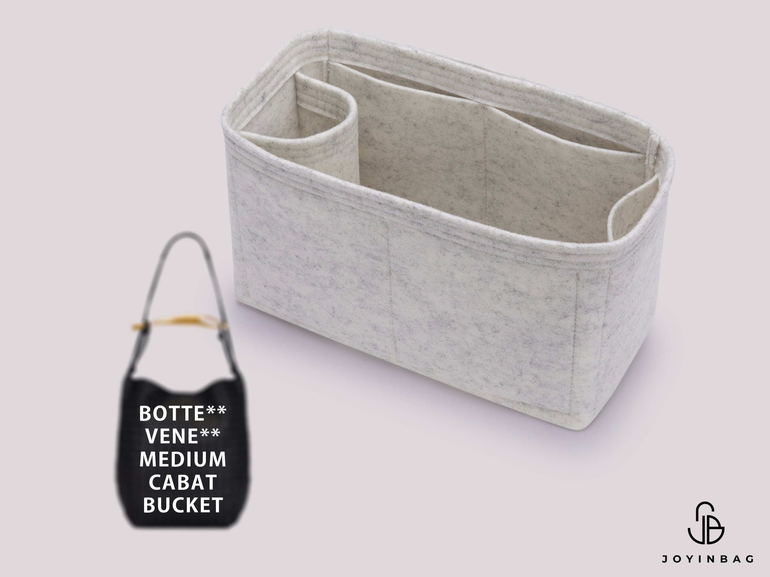 Botte. Vene. Medium Cabat Bucket Bag Insert