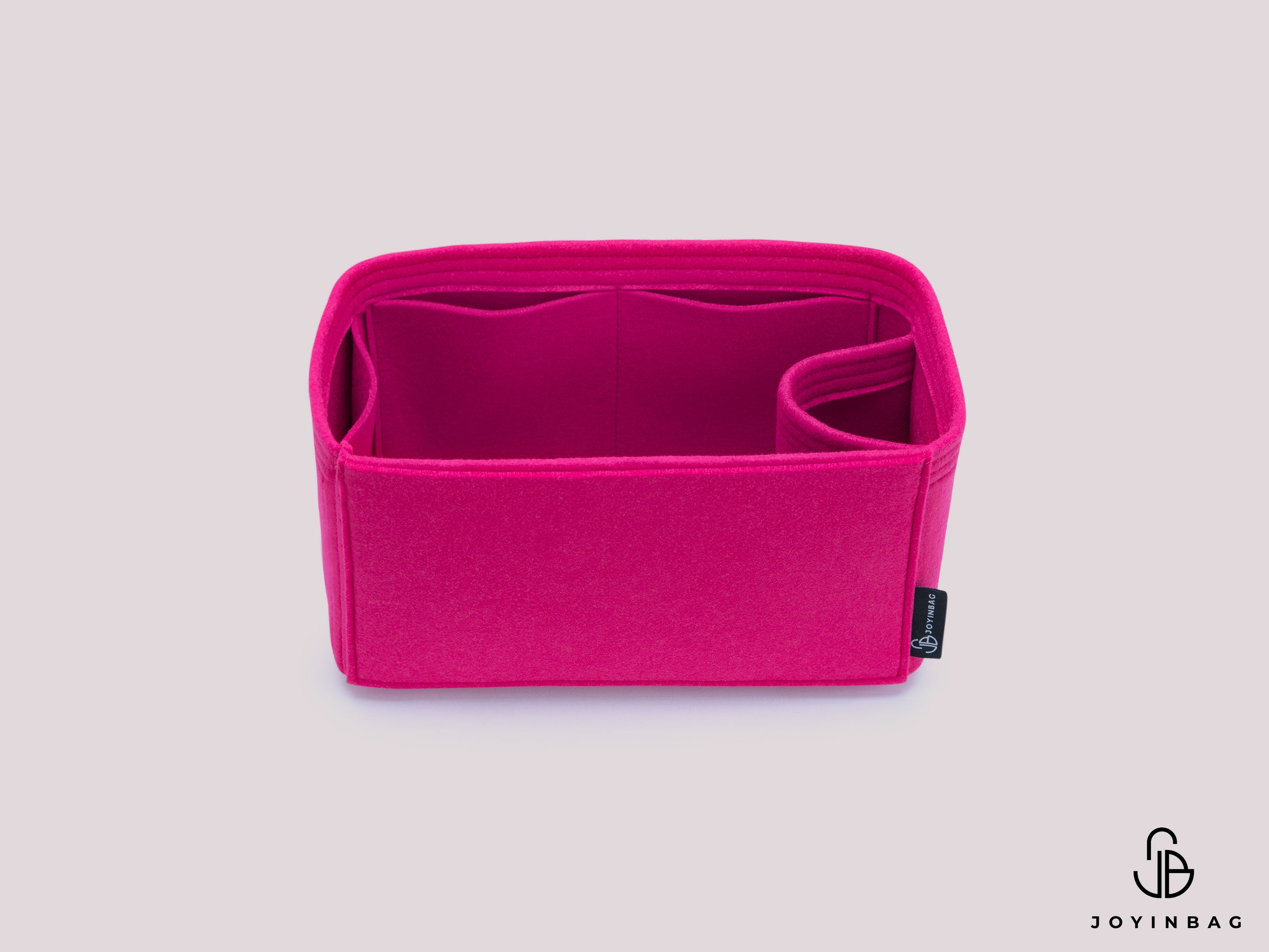 GG Emblem Small Bucket Bag Organizer – 5 Inside Pockets, Bottle Holder & External Pocket