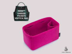 Herm. Garden Party Pockets Vertical Bag Insert