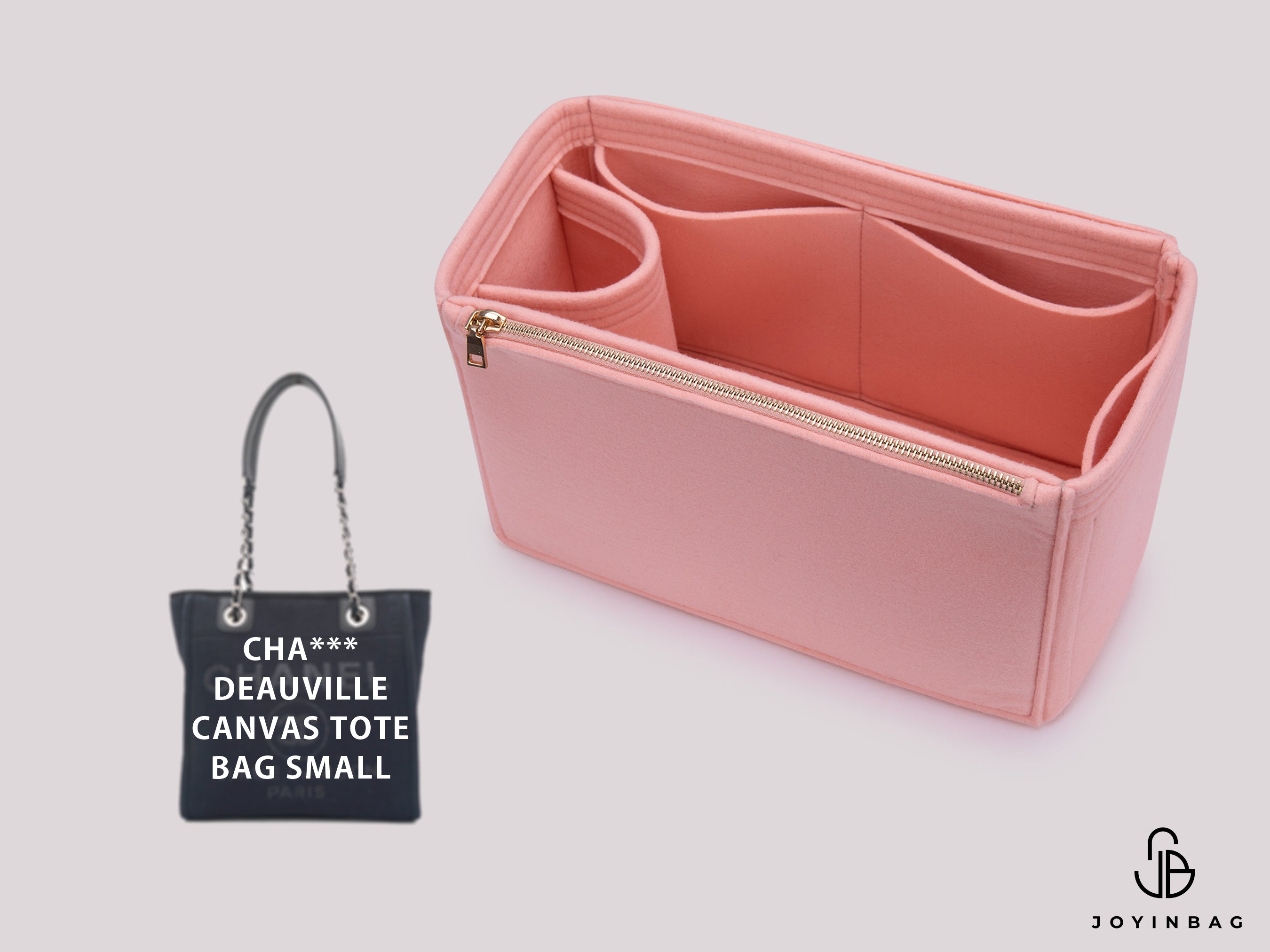 Cha. Deauville Canvas Small Bag Insert