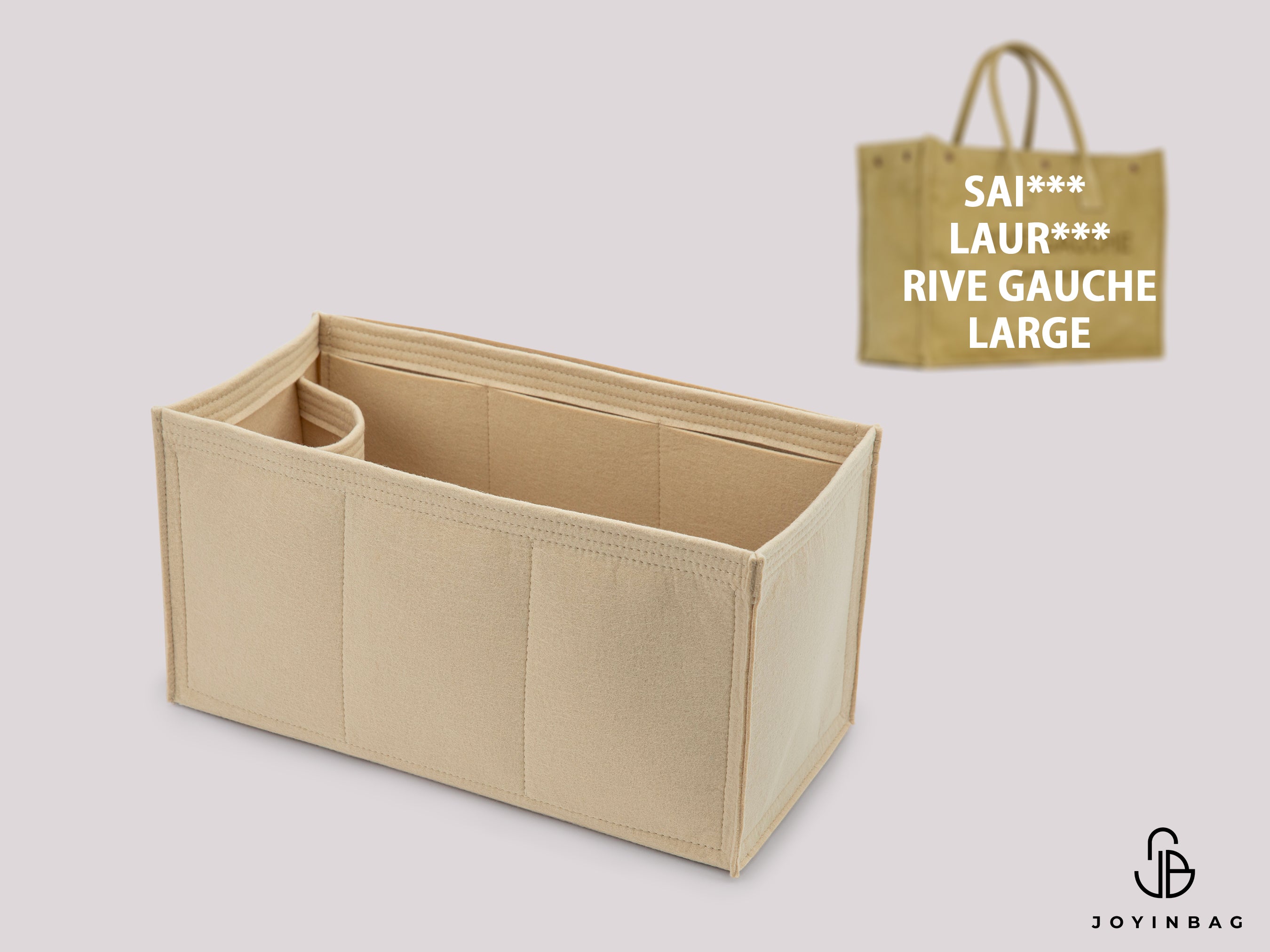 YSL Rive Gauche Large Bag Organizer – 7 Inside Pockets
