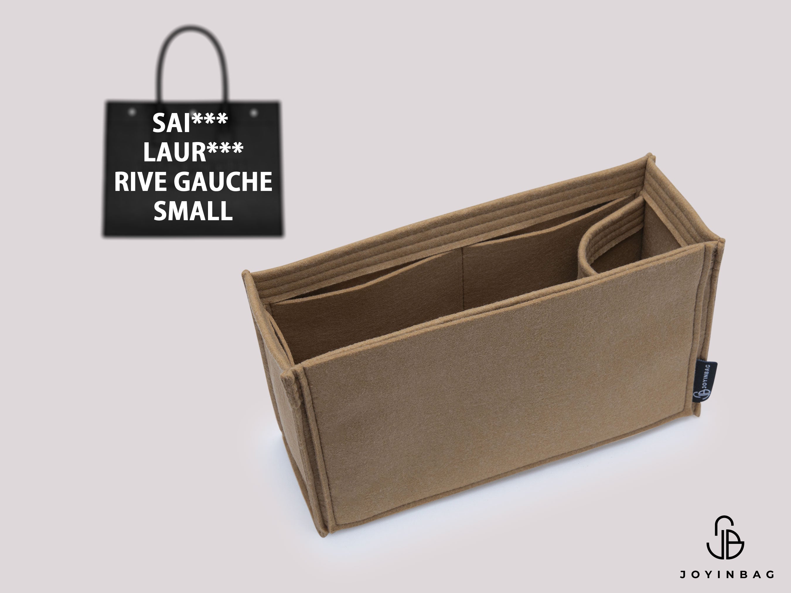 YSL Rive Gauche Small Organizer Insert – Single Bottle Holder