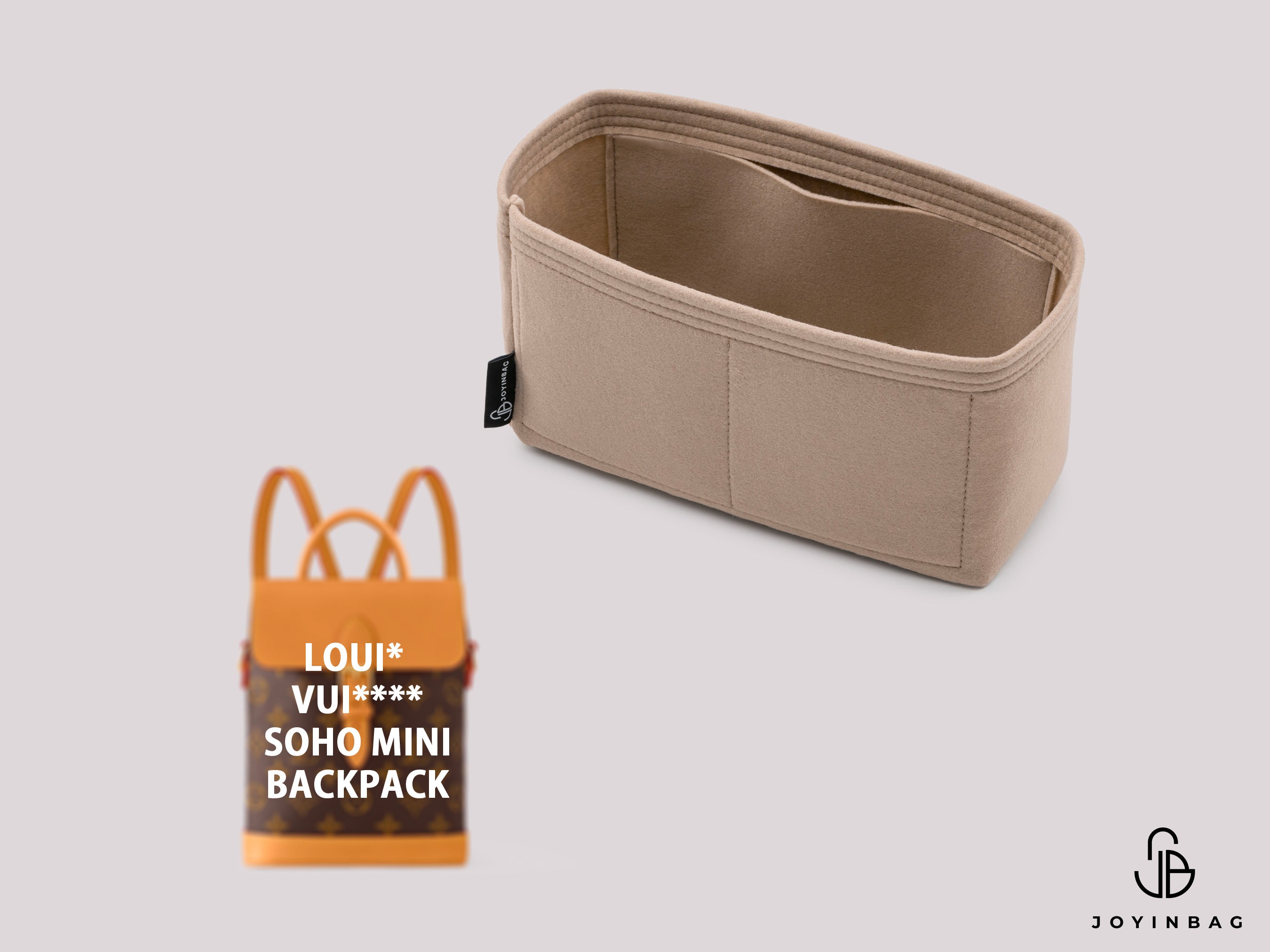 Loui. Vui. Soho Mini Backpack Insert