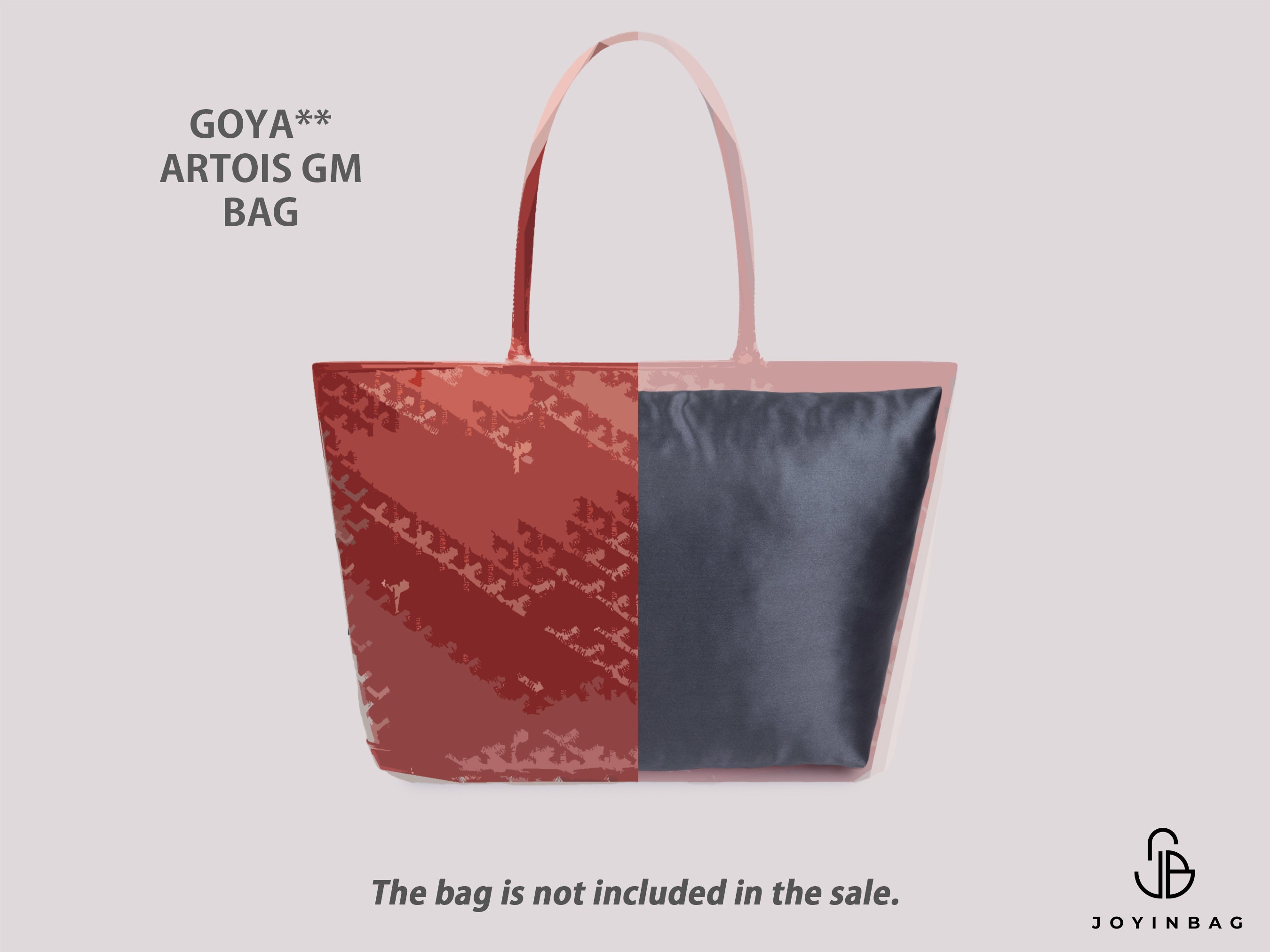 Bag Storage Pillow for Goyard Artois GM | Satin Cushion Insert Shape Protector
