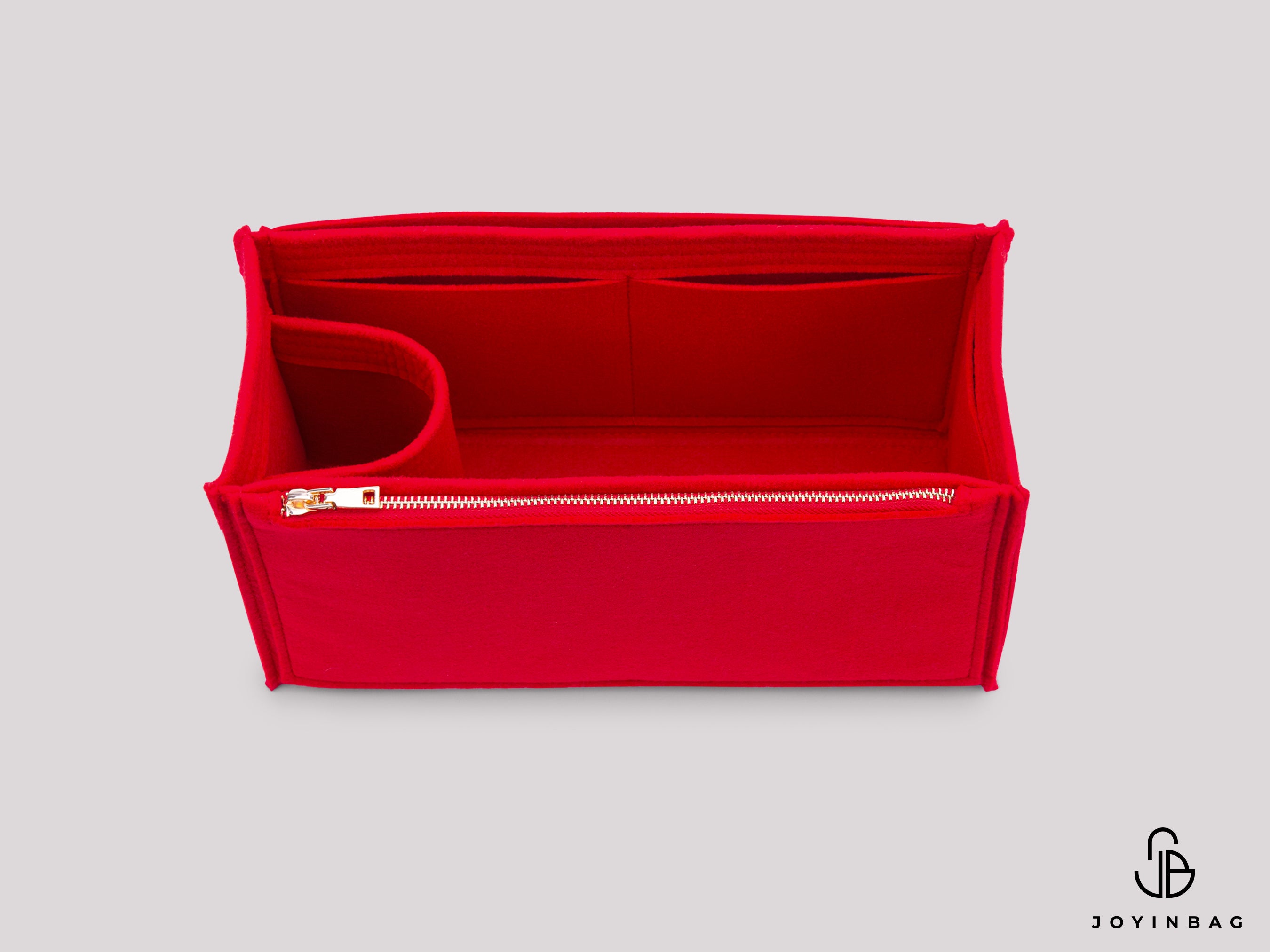 YSL Rive Gauche Single Bag Organizer – 5 Inside Pockets, Zippered External Pocket