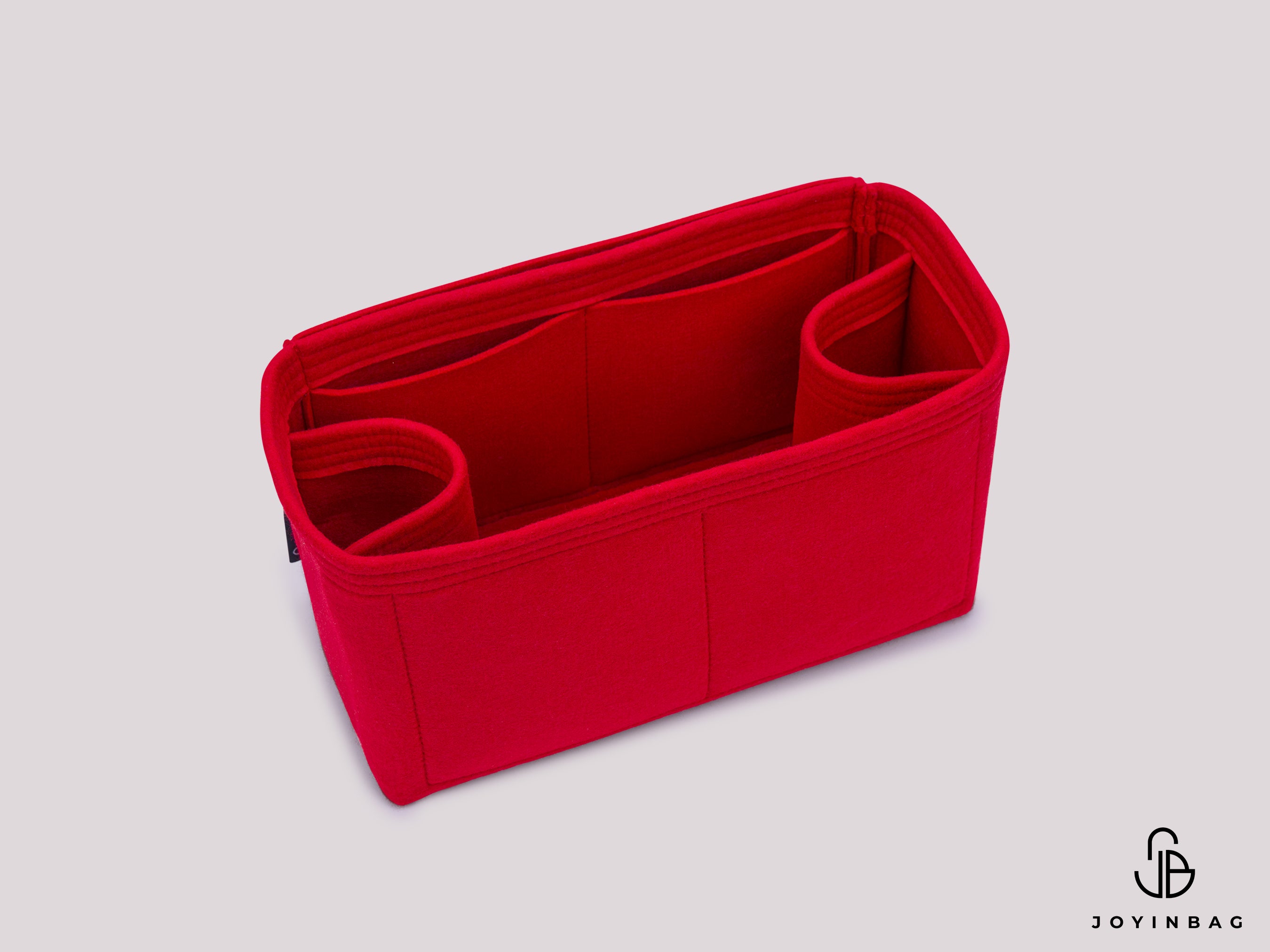 The Row Medium N/S Park Felt Bag Organizer with Bottle Holders