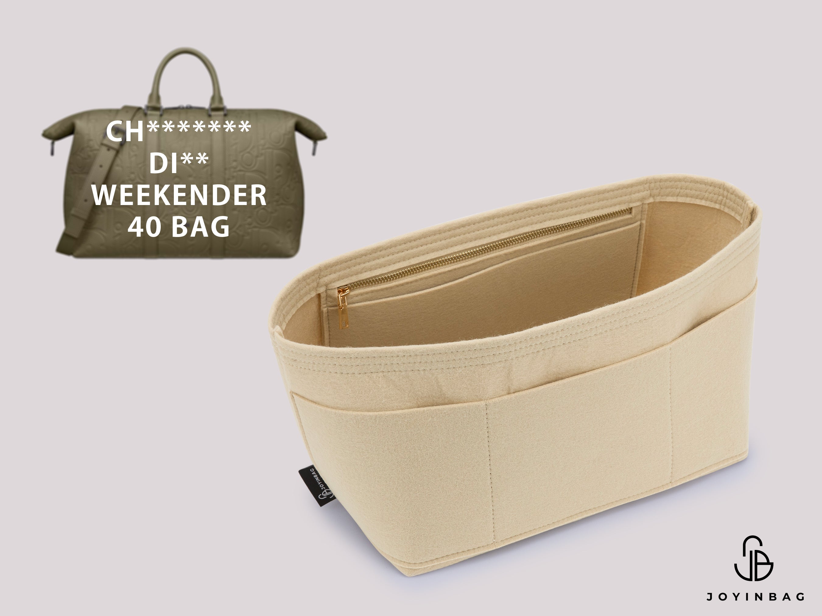 Chris. Di. Weekender 40 Bag Insert