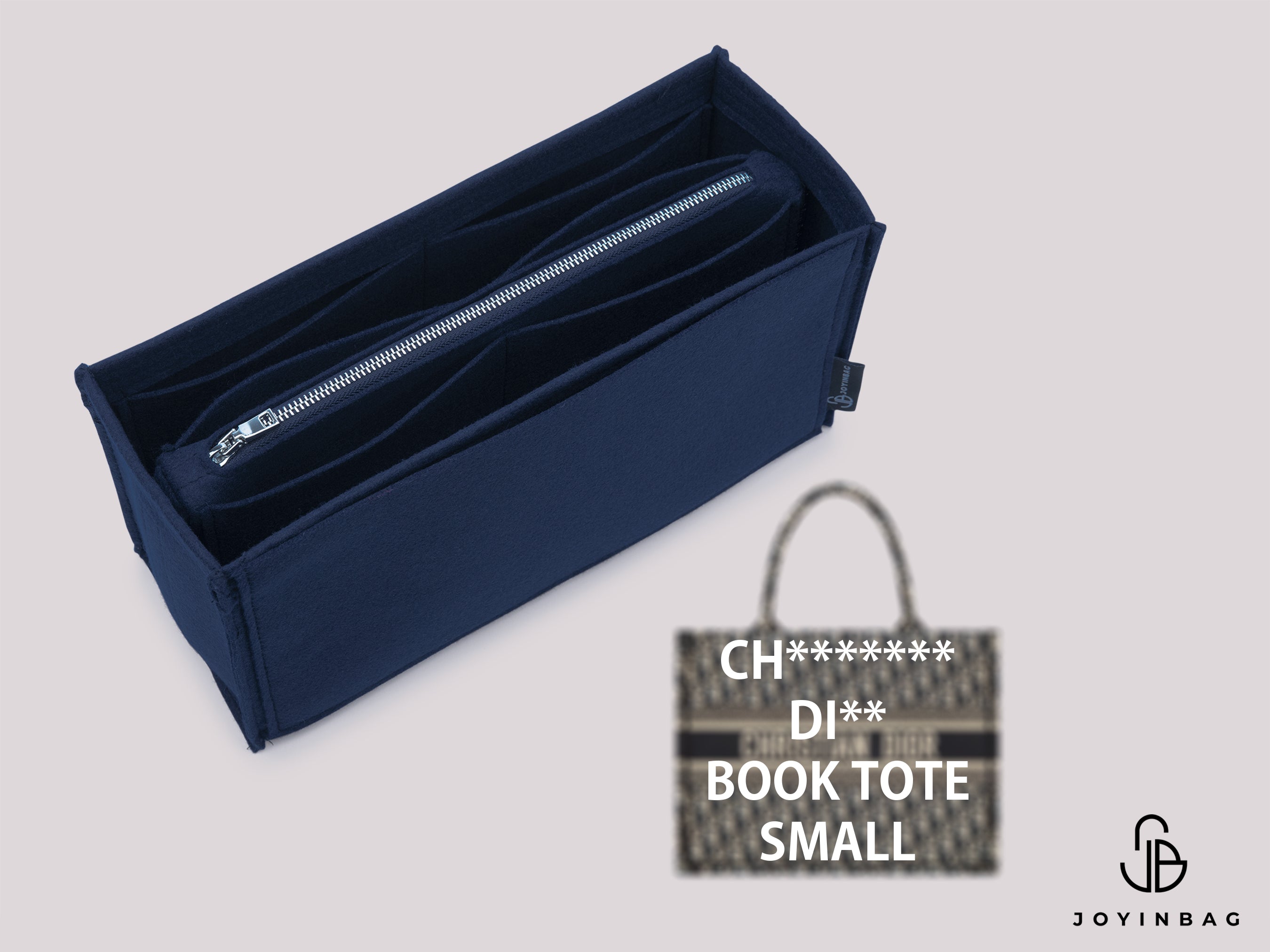 Chris. Di. Book Tote Small Bag Insert