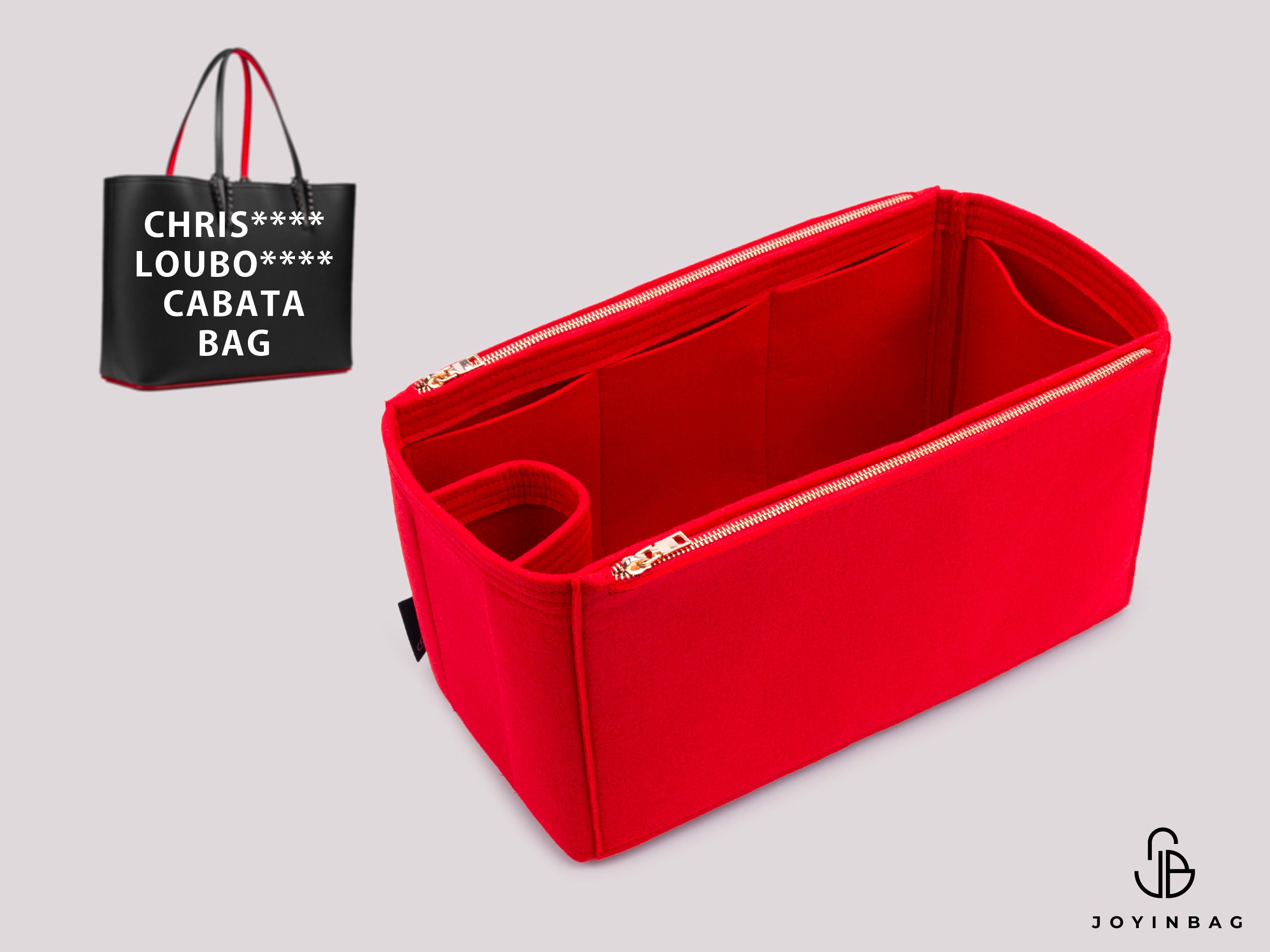 Chris. Loubo. Cabata Bag Insert