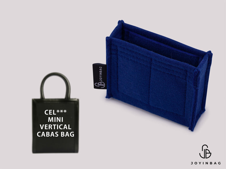 Cel. Mini Vertical Cabas Bag Insert