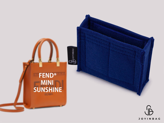 Fend. Mini Sunshine Shopper Bag Insert