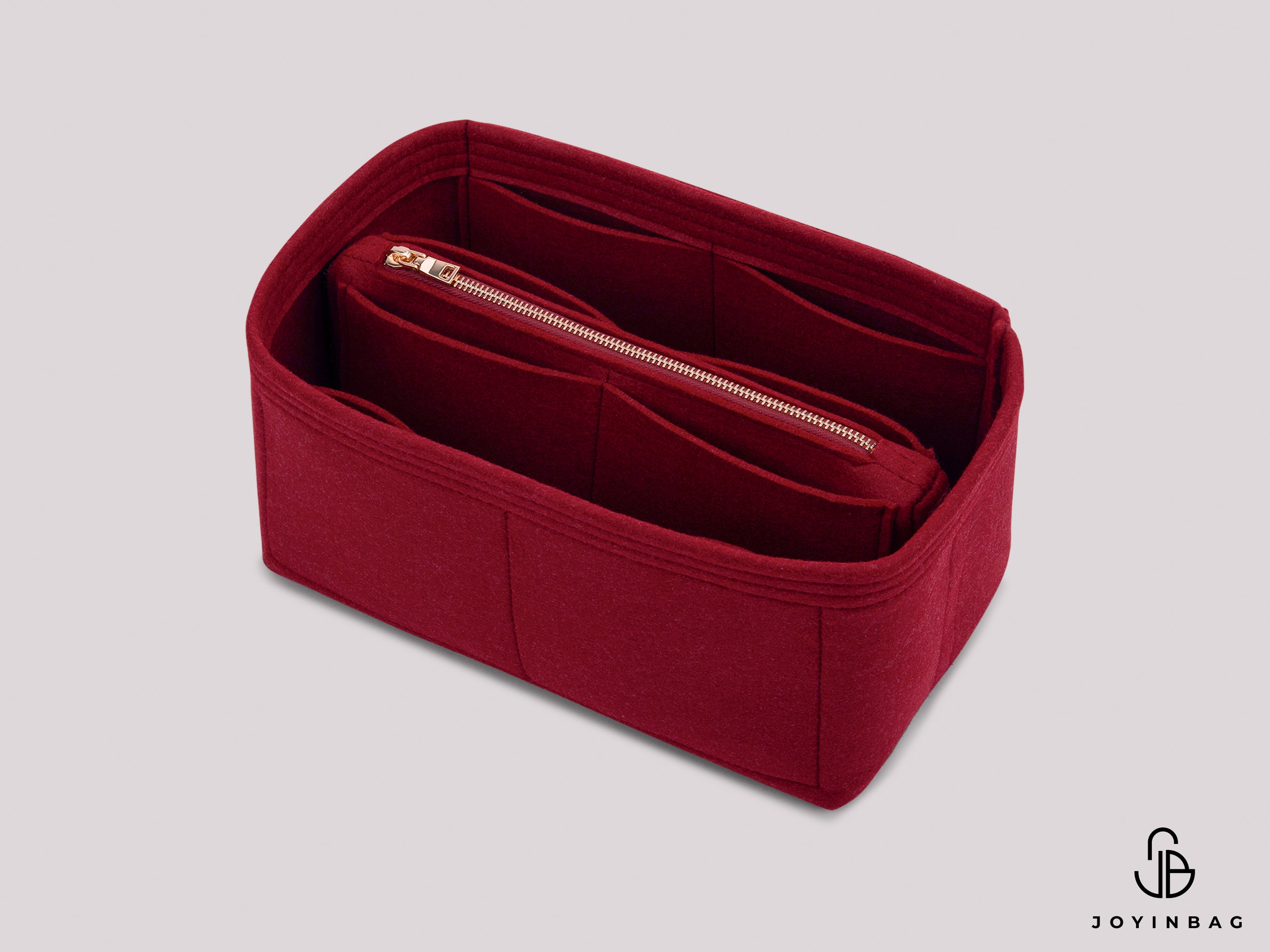 Custom Size Custom Bag Organizer with Removable Zippered Pouch – Multiple Pockets