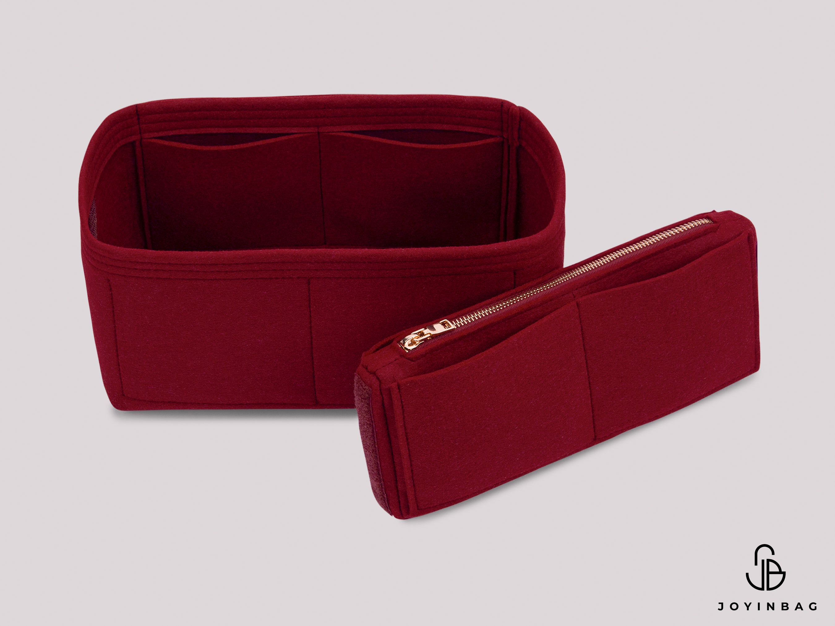 Custom Size Custom Bag Organizer with Removable Zippered Pouch – Multiple Pockets