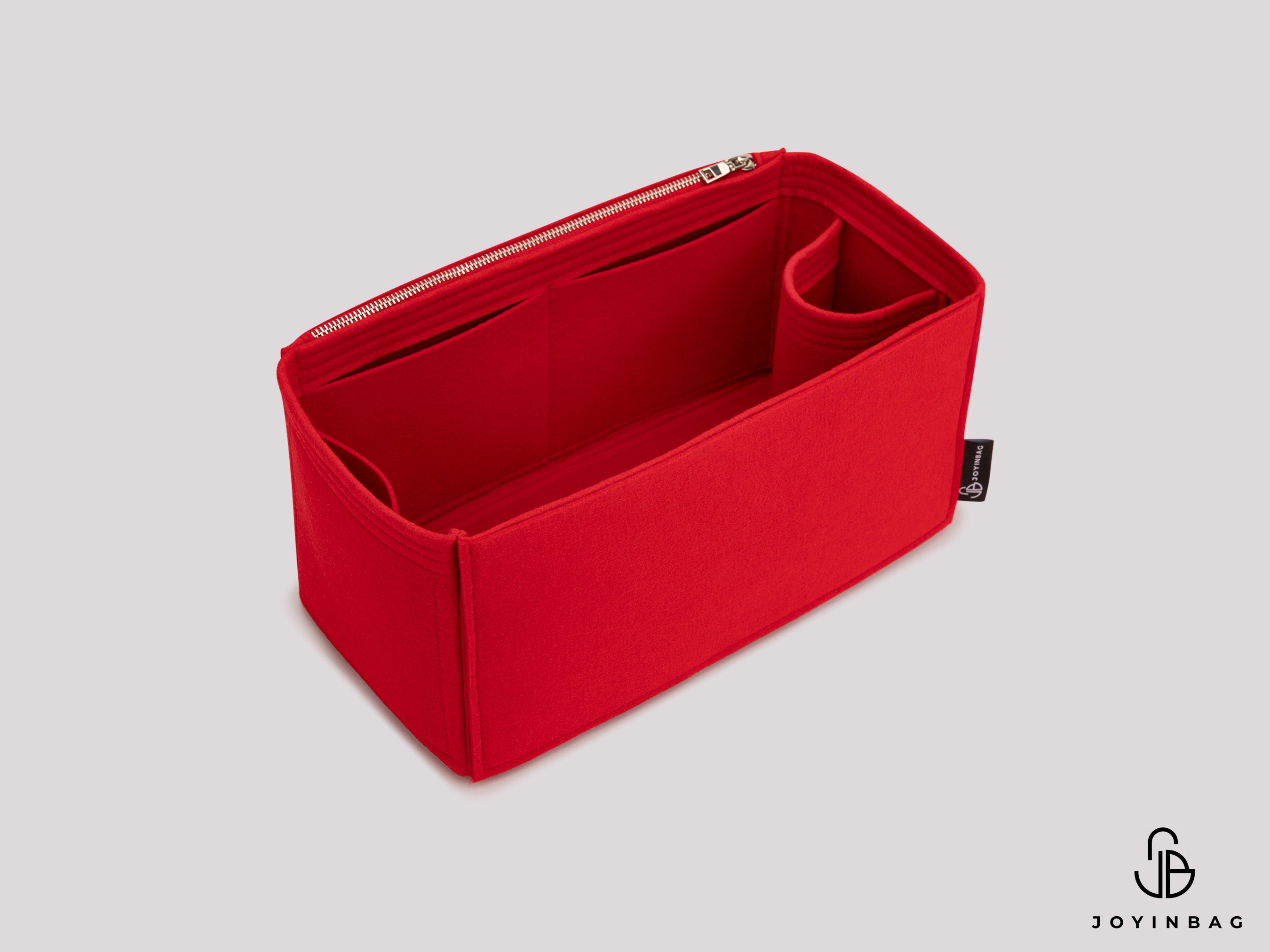 Custom Size Custom Bag Organizer with Zipper Pocket & Hardware Options