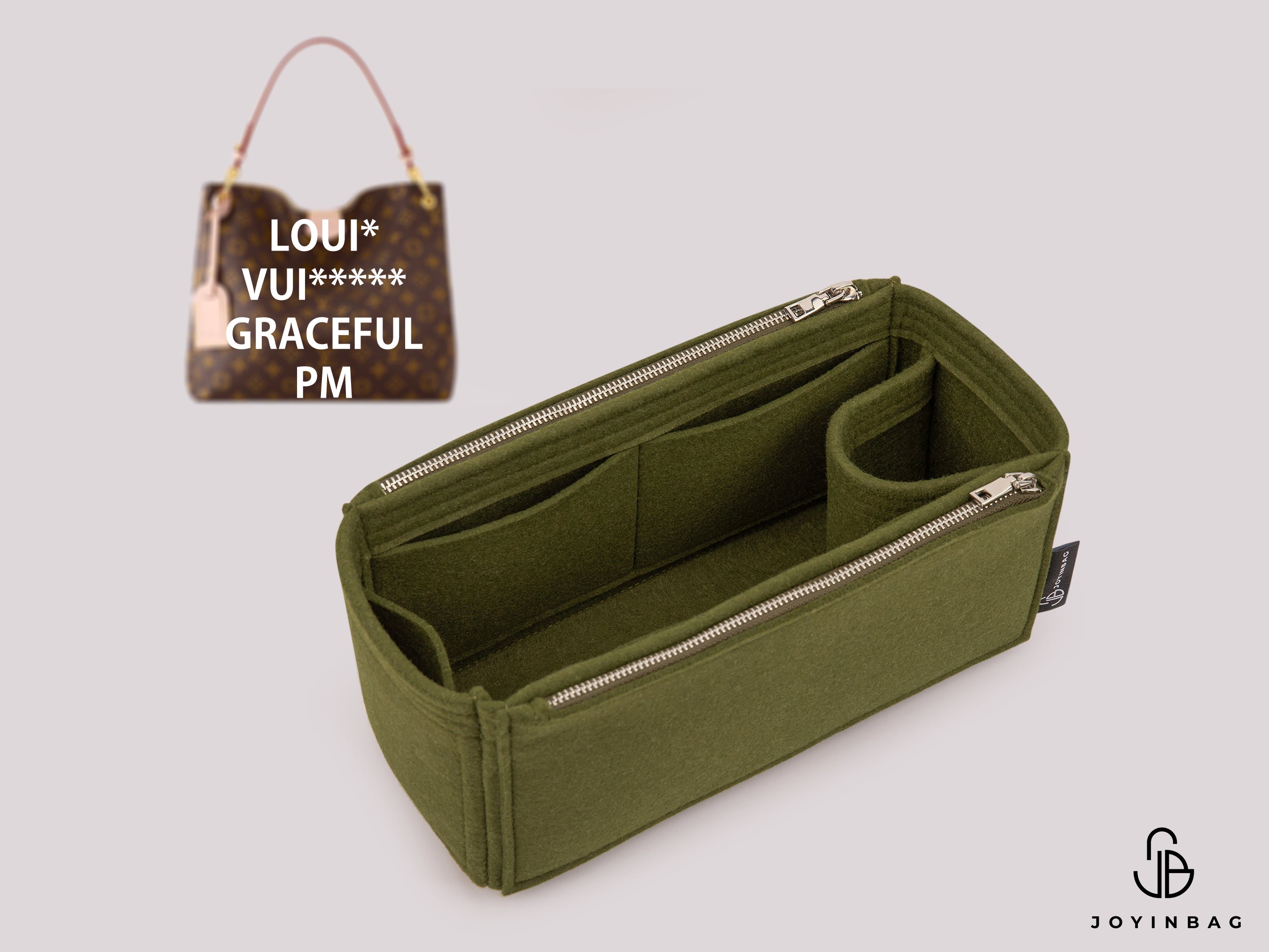 Loui. Vui. Graceful PM Bag Insert