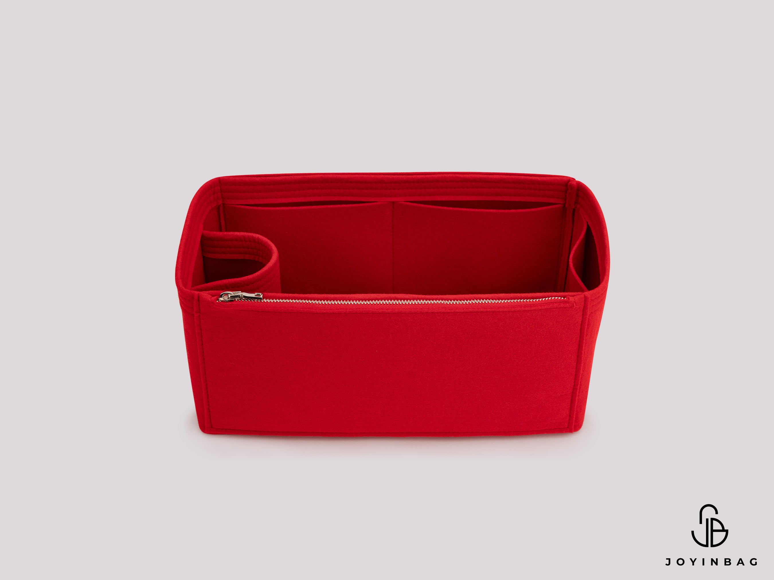 Custom Size Custom Bag Organizer with Zipper Pocket & Hardware Options