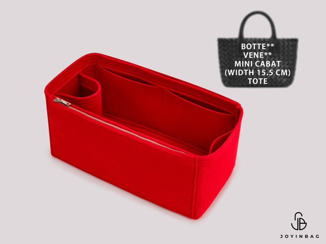 Botte. Vene. Mini Cabat Tote (Width 15.5 cm) Bag Insert