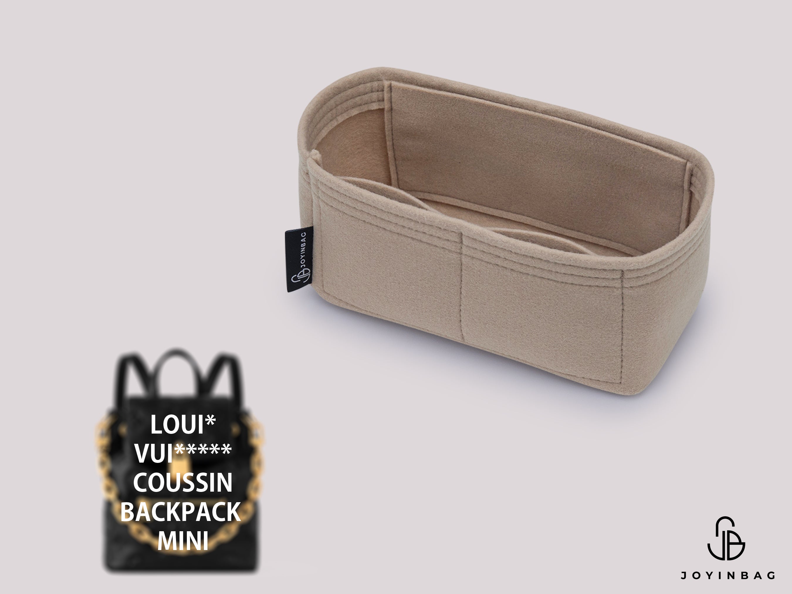 Loui. Vui. Coussin Backpack Mini Insert