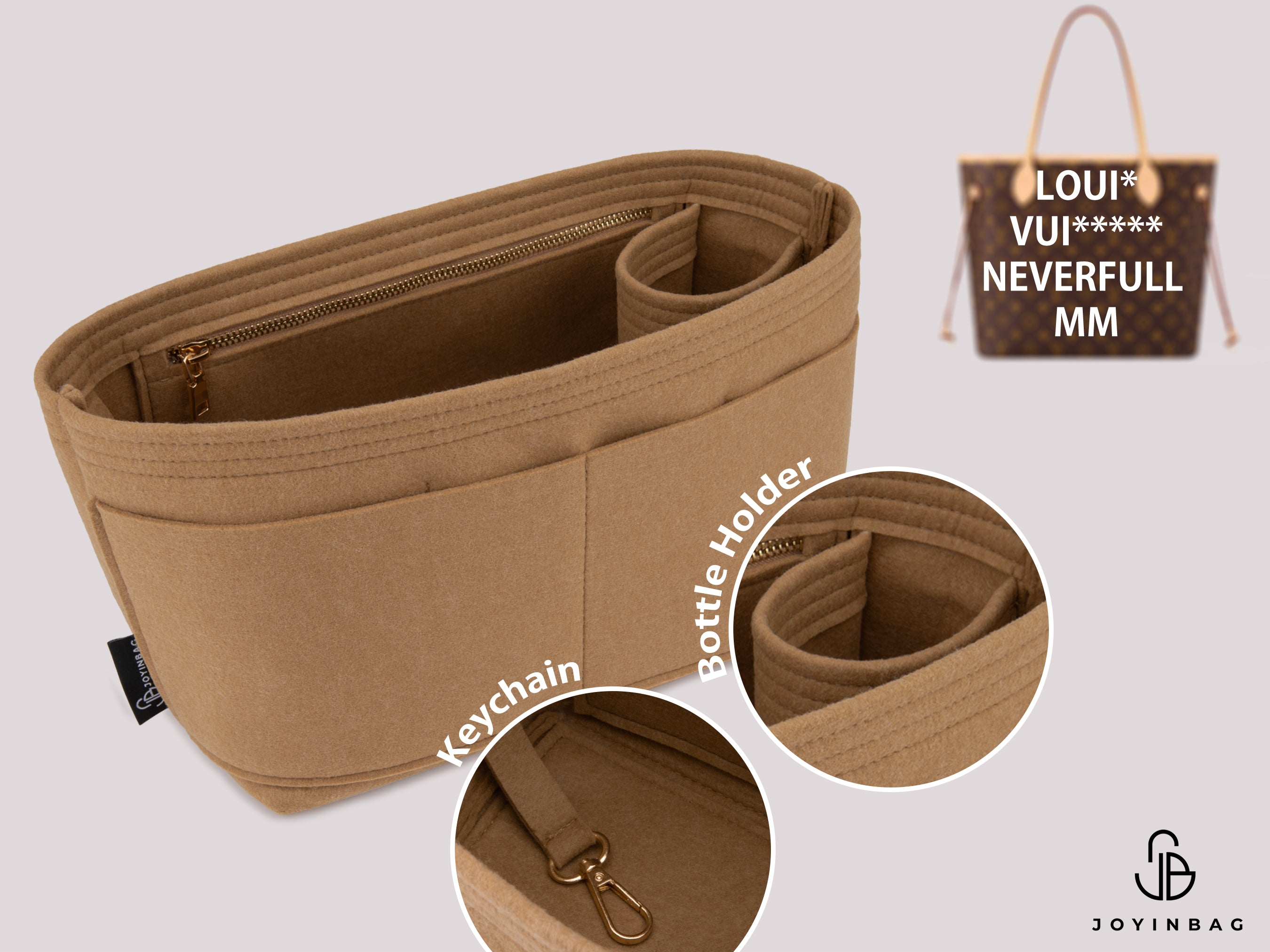 Loui. Vui. Neverfull MM Bag Insert