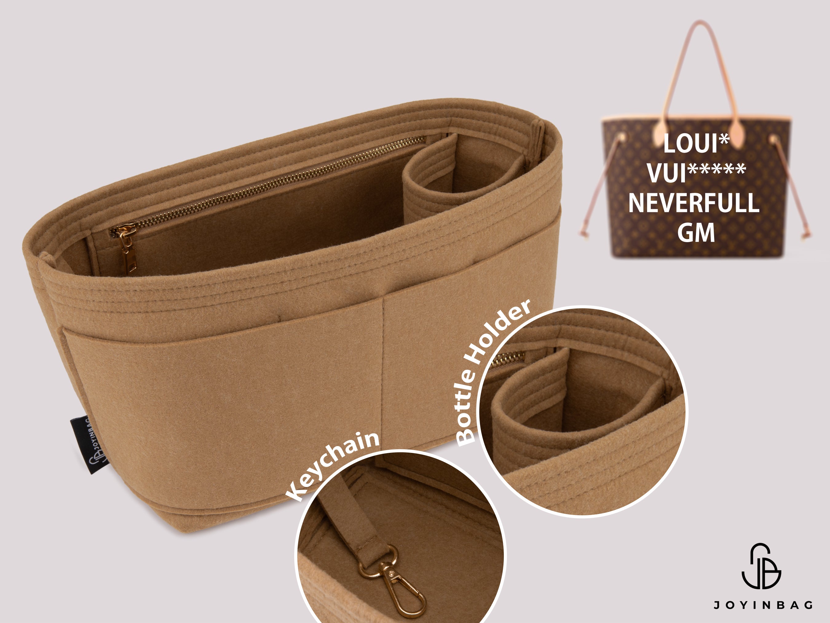 Loui. Vui. Neverfull GM Bag Insert