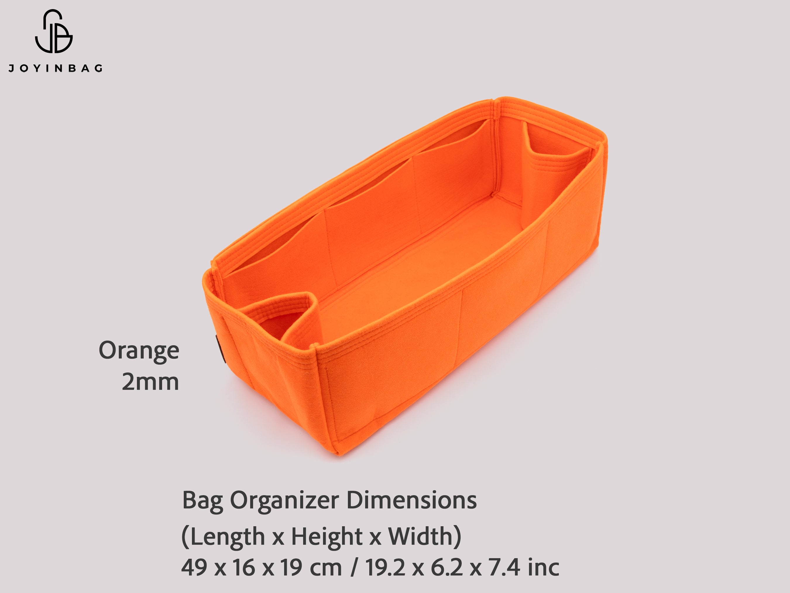 Clearance Large Bag Organizer Insert, Felt Tote & Suitcase Organizer