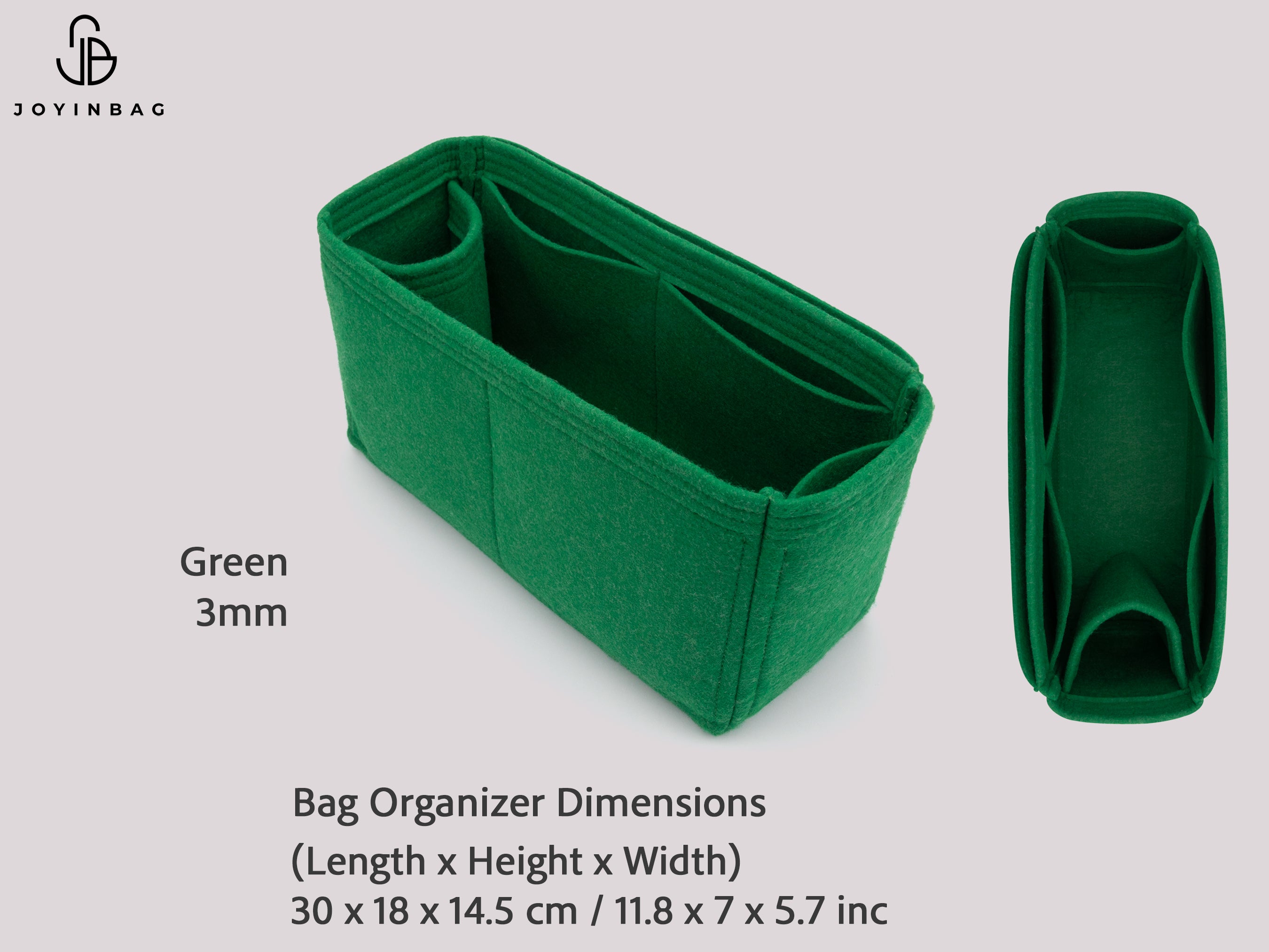 Clearance Bag Organizer Insert by Size Felt Purse Insert Multi Model