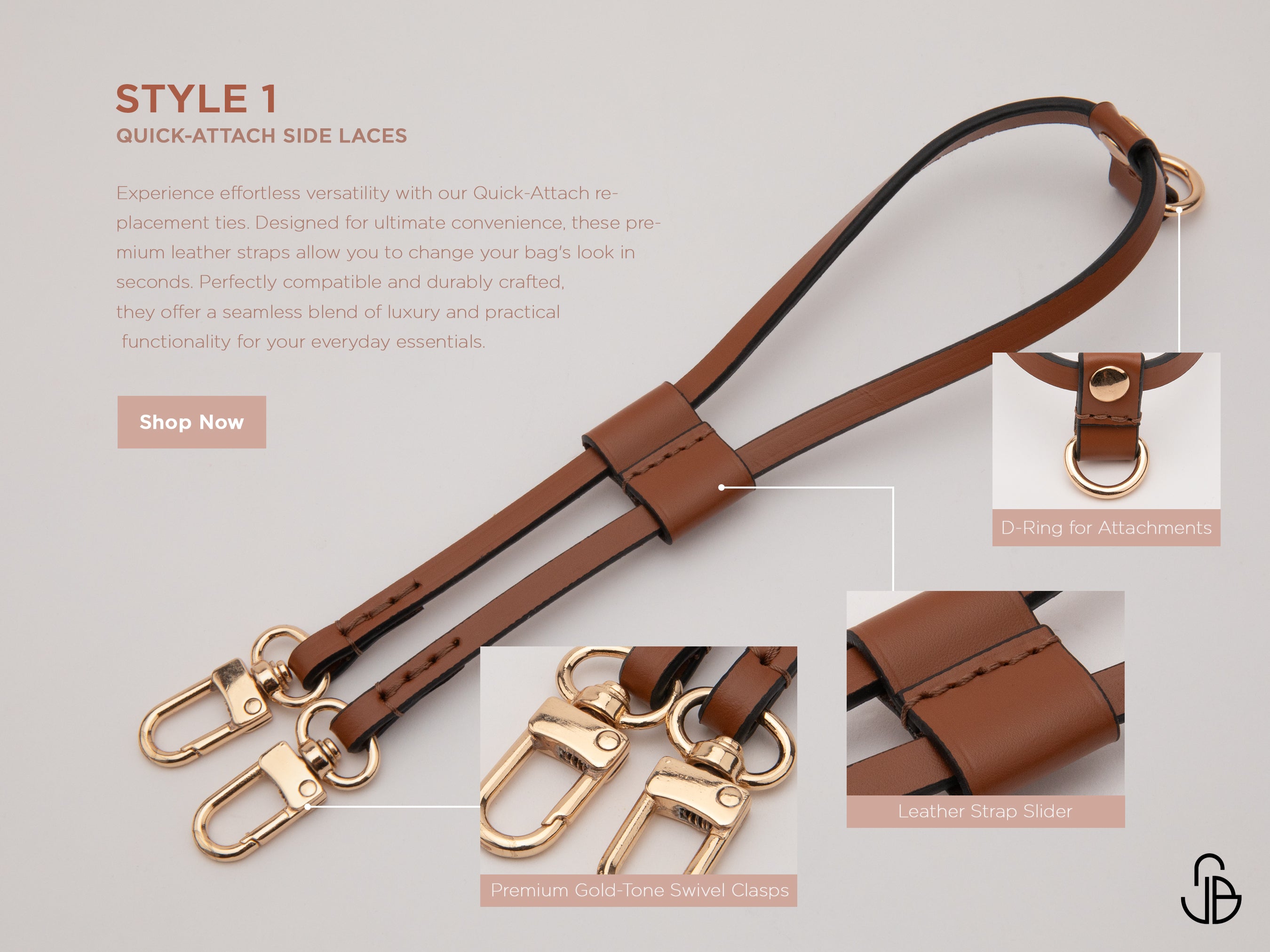 Neverfull Side Strap Replacement, Leather Replacement Straps, PM MM GM, Quick Attach or Sew-On
