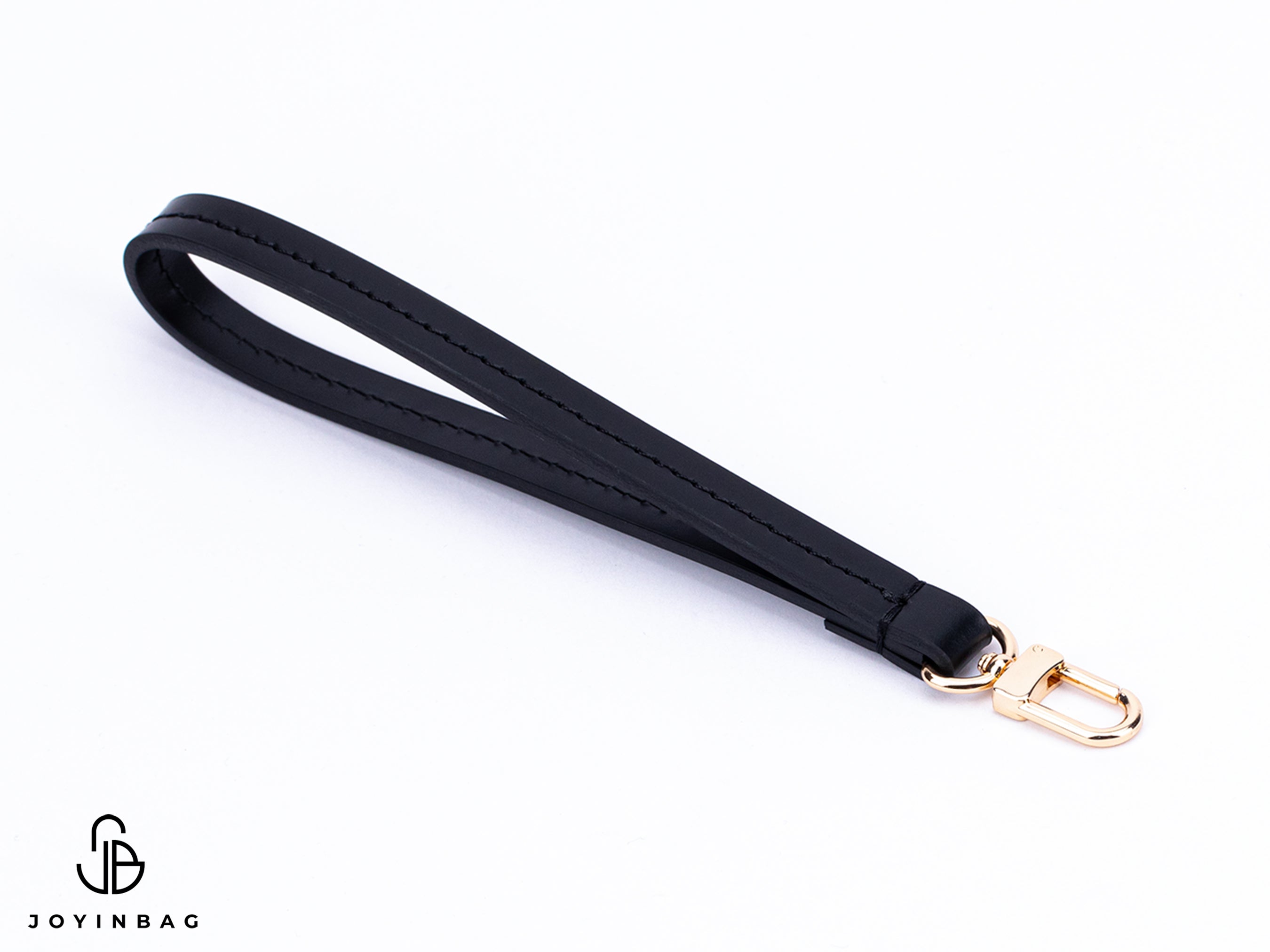 Wristlet Bag Strap in Black
