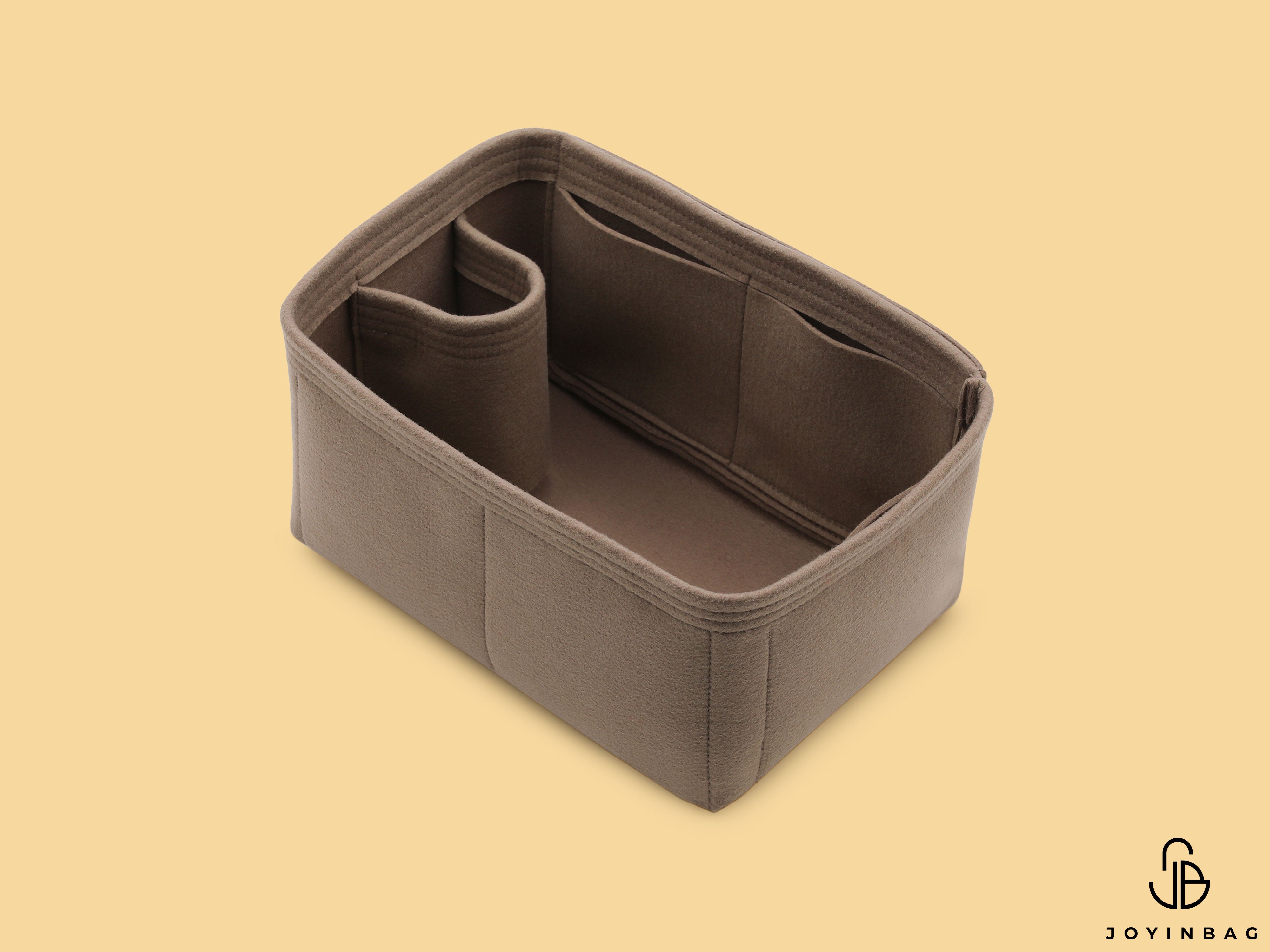 (ON SALE / 4-3/ C-Belt-Mini / +2 Lip Pocket / 2mm Cement) Bag Organizer for  Mini Belt Bag
