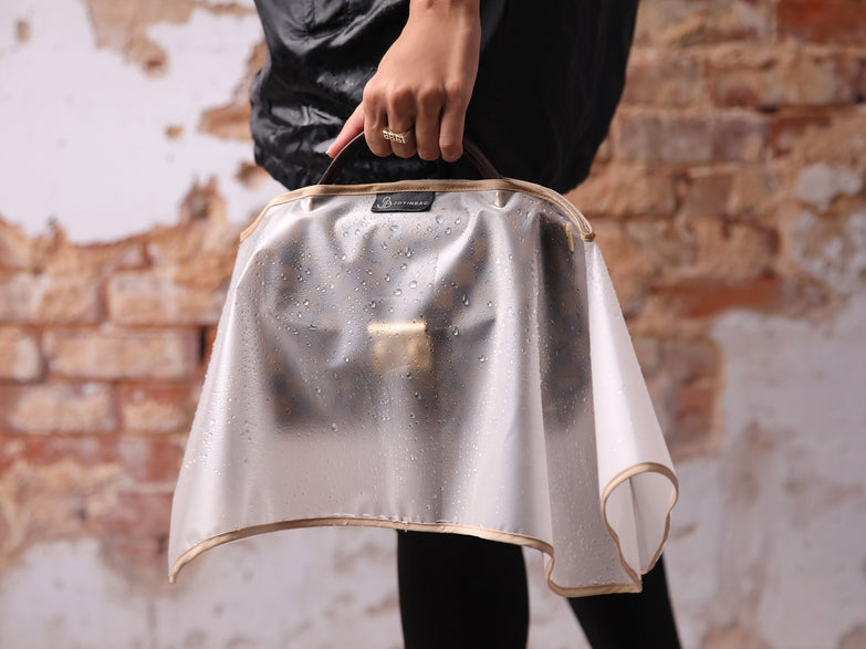 Designer Handbag Rain Protector | Handbag Rain Slicker | Handbag Supplies | Tote Bag Protector | Weather-Resistant Protector