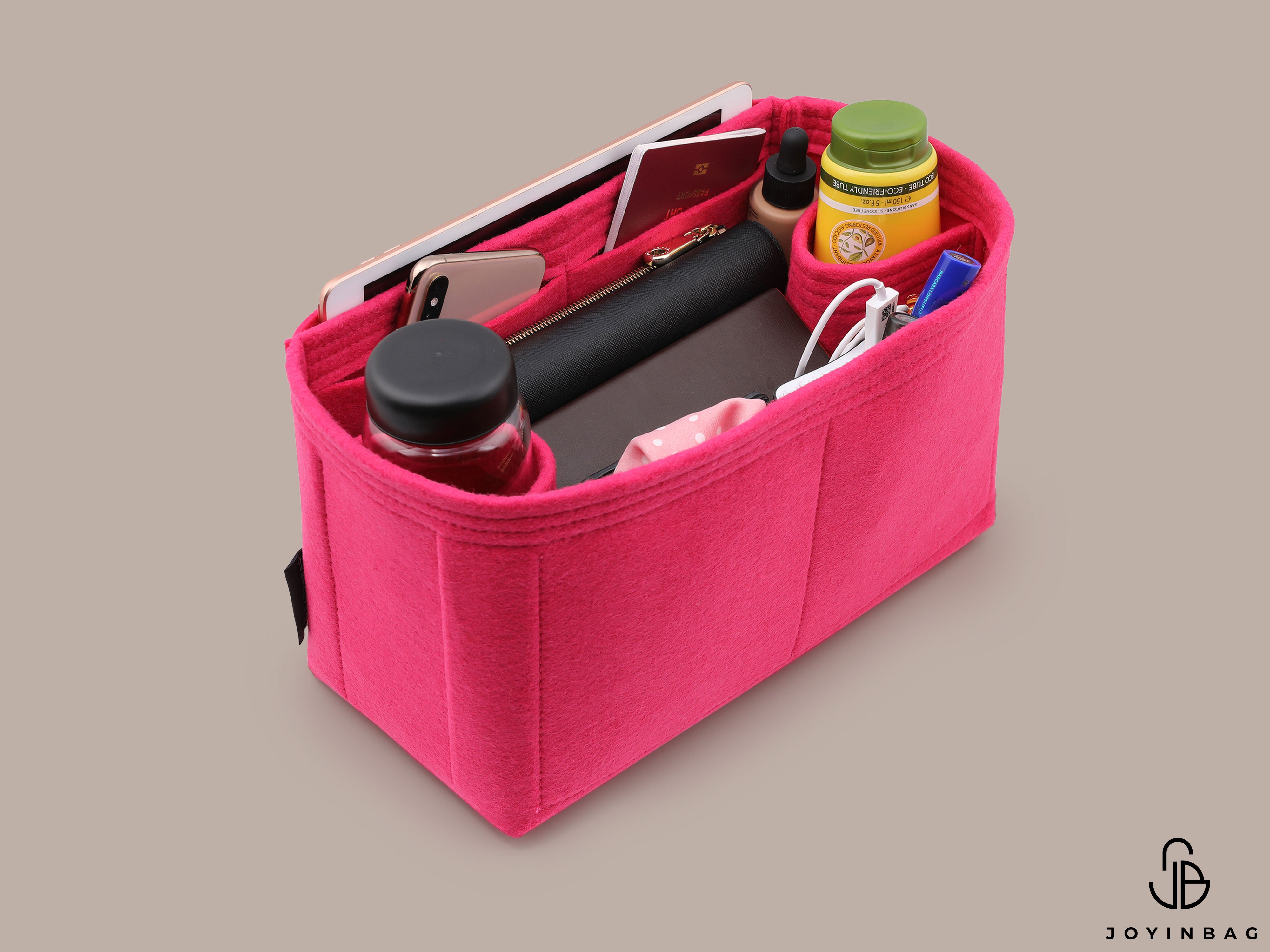 (ON SALE / 3-16/ CHA-2.55-Shopping-DS / 2mm Wine) Bag Organizer for CHA  2.55 Shopping Tote