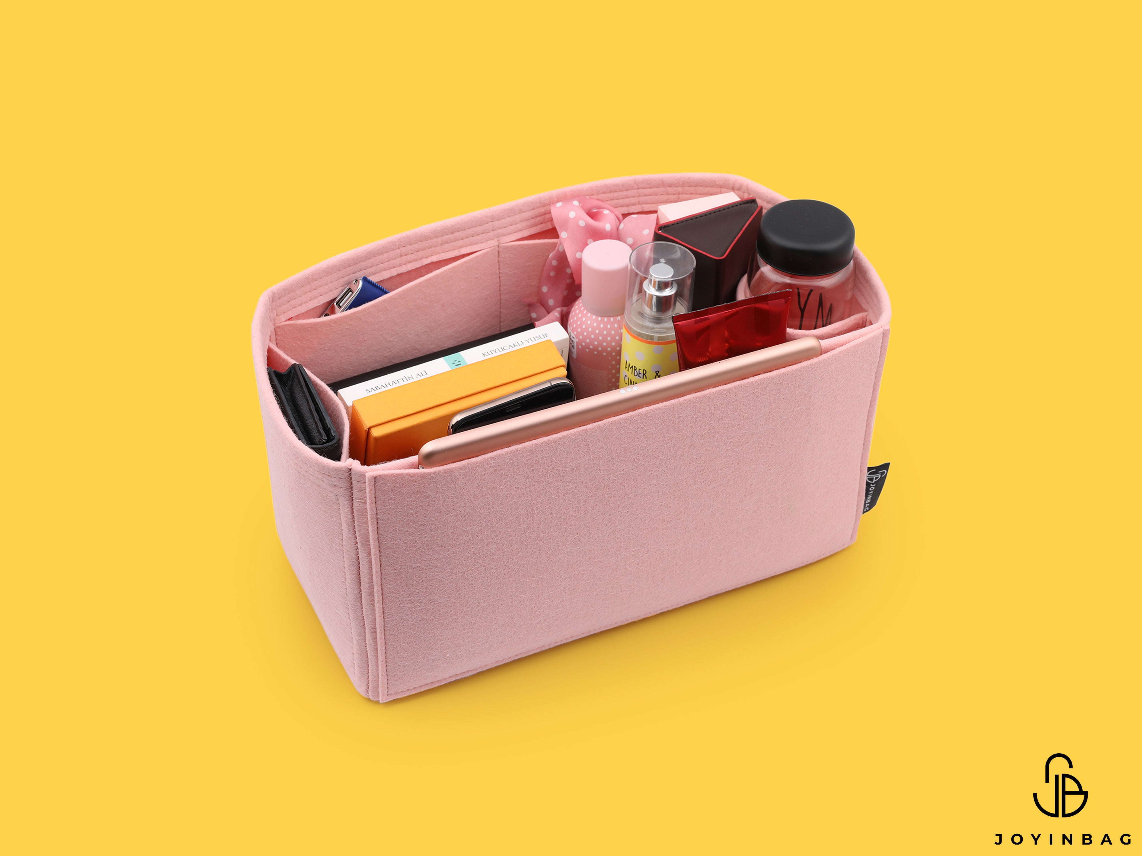 Tote Bag Organizer For Louis Vuitton Siena MM Bag with Single Bottle Holder