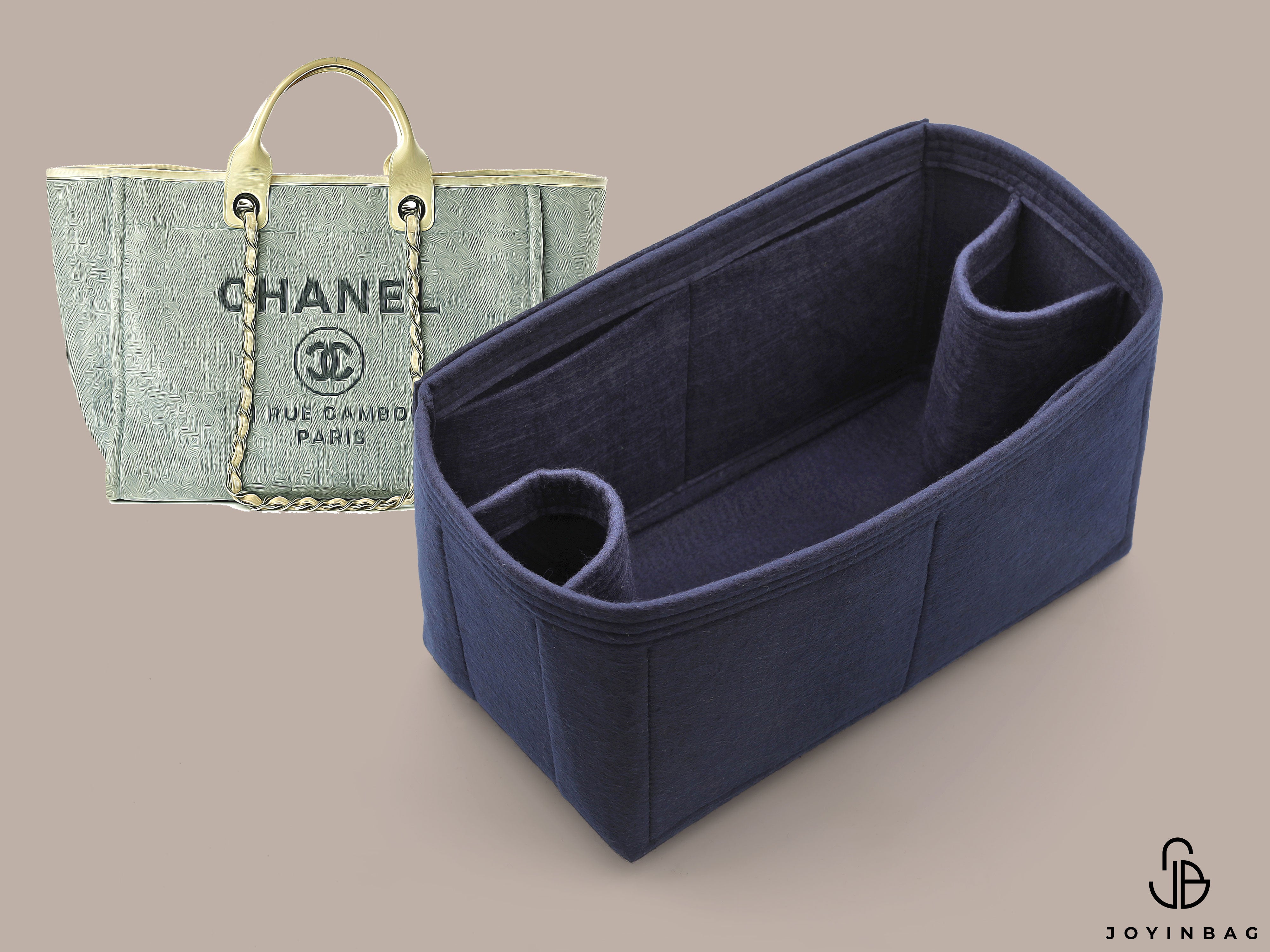 Bag Organizer for Chanel Deauville Medium Tote  