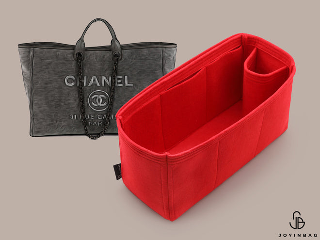 Tote Bag Organizer For Chanel Deauville Canvas Medium Bag with Double