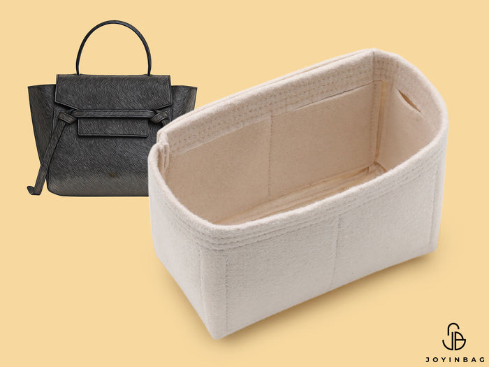 For Speedy Nano 20 Felt Cloth Insert Bag Organizer Makeup Handbag